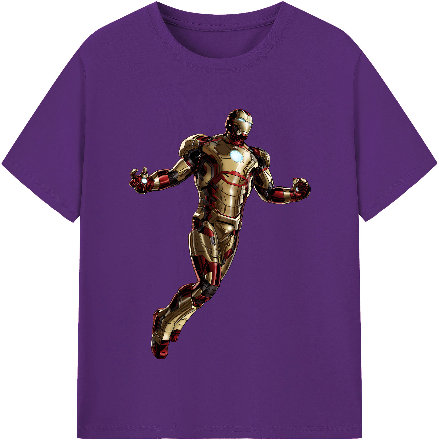 （画像用） アベンジャーズ The Avengers 綿100％半袖Tシャツ（フロントプリント）