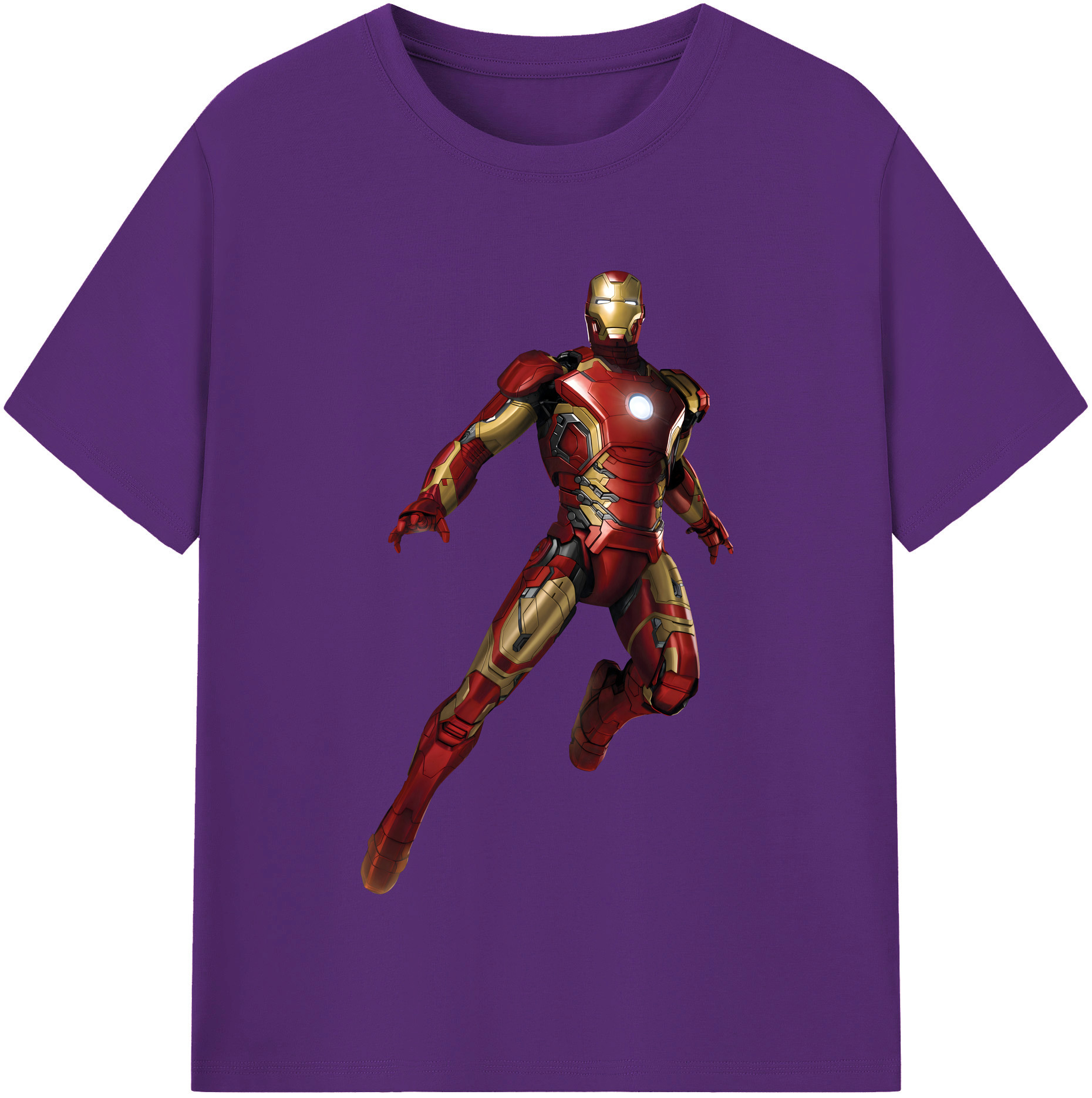 （画像用） アベンジャーズ The Avengers 綿100％半袖Tシャツ（フロントプリント）