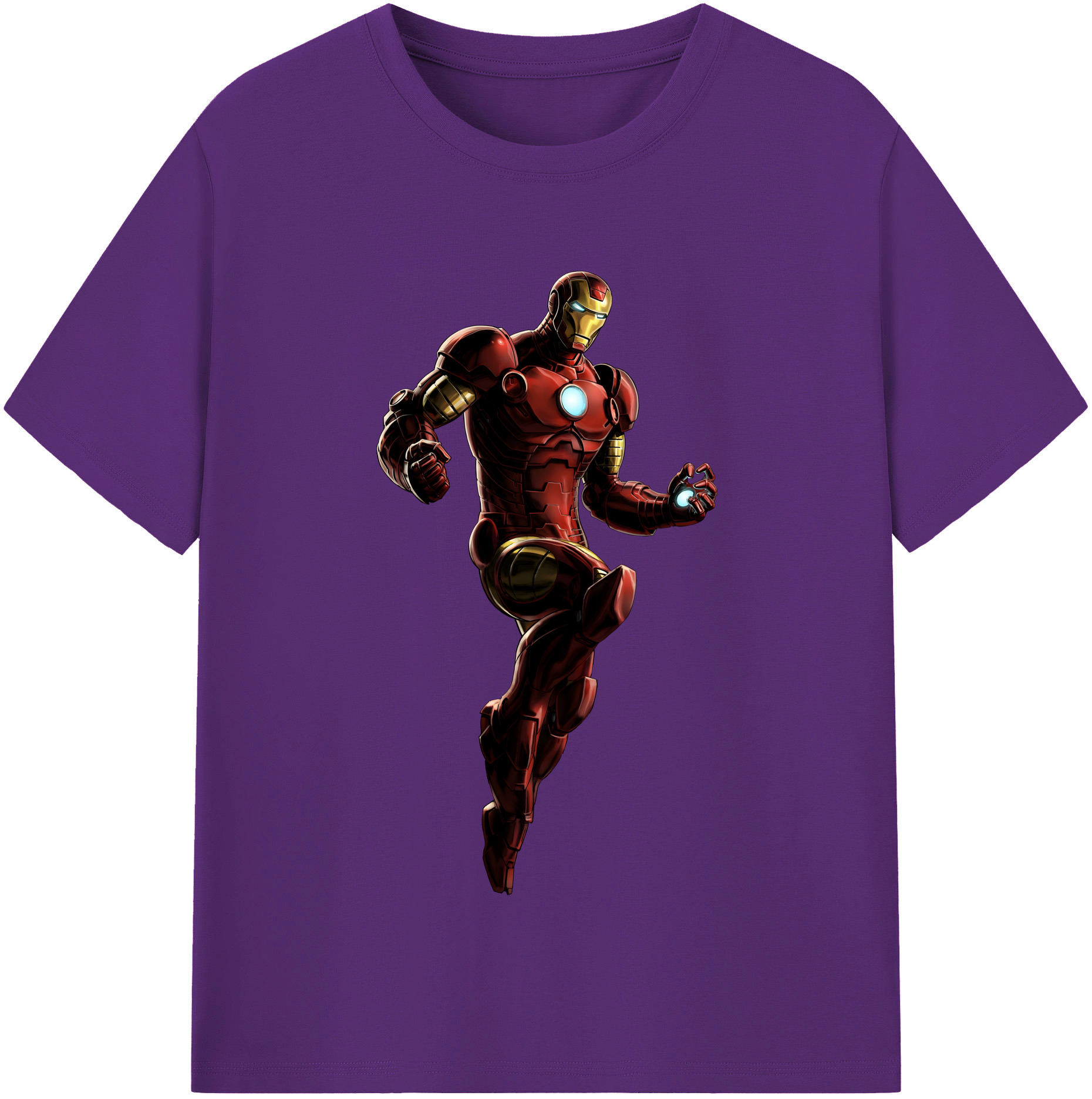 （画像用） アベンジャーズ The Avengers 綿100％半袖Tシャツ（フロントプリント）