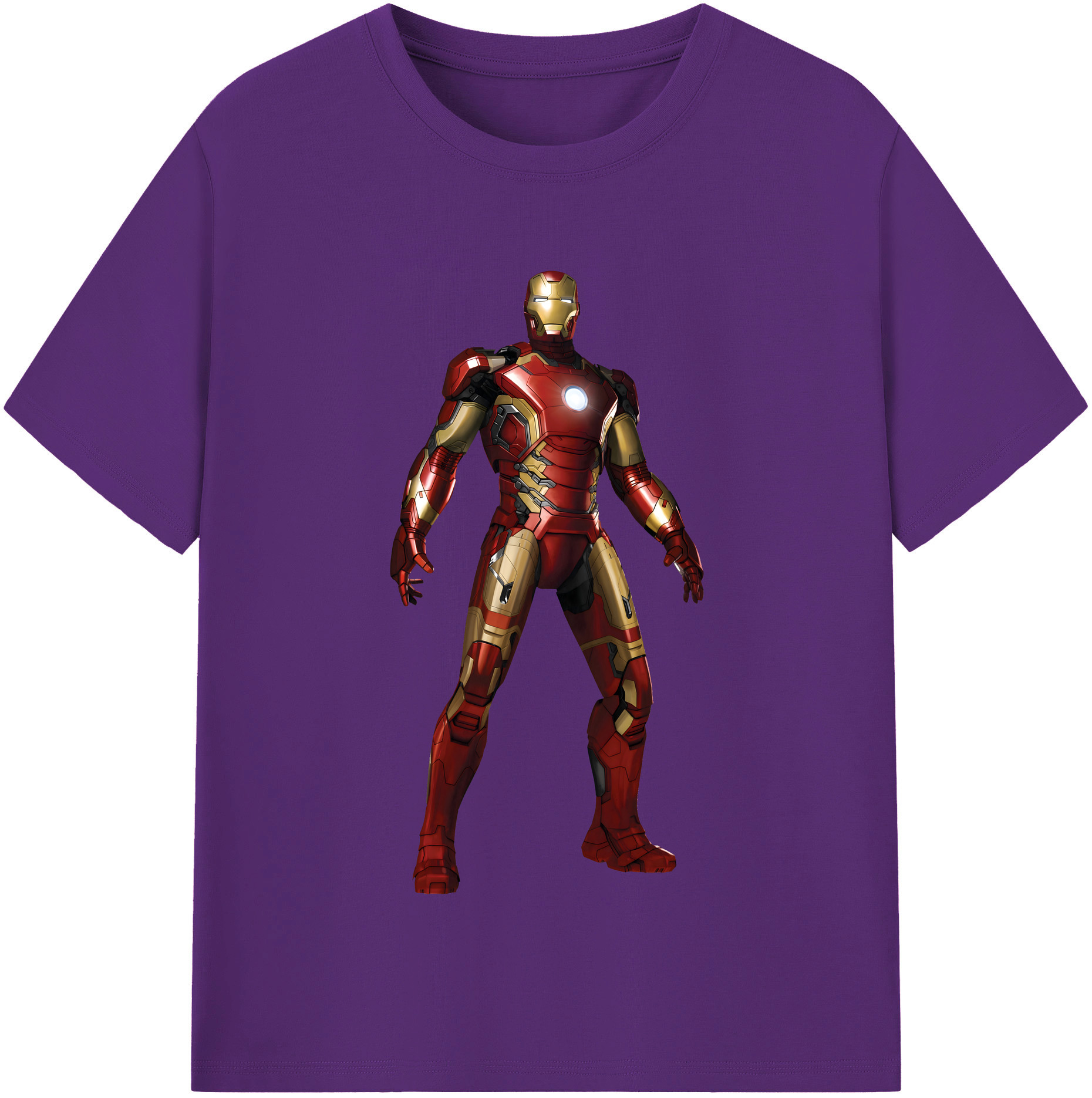 （画像用） アベンジャーズ The Avengers 綿100％半袖Tシャツ（フロントプリント）