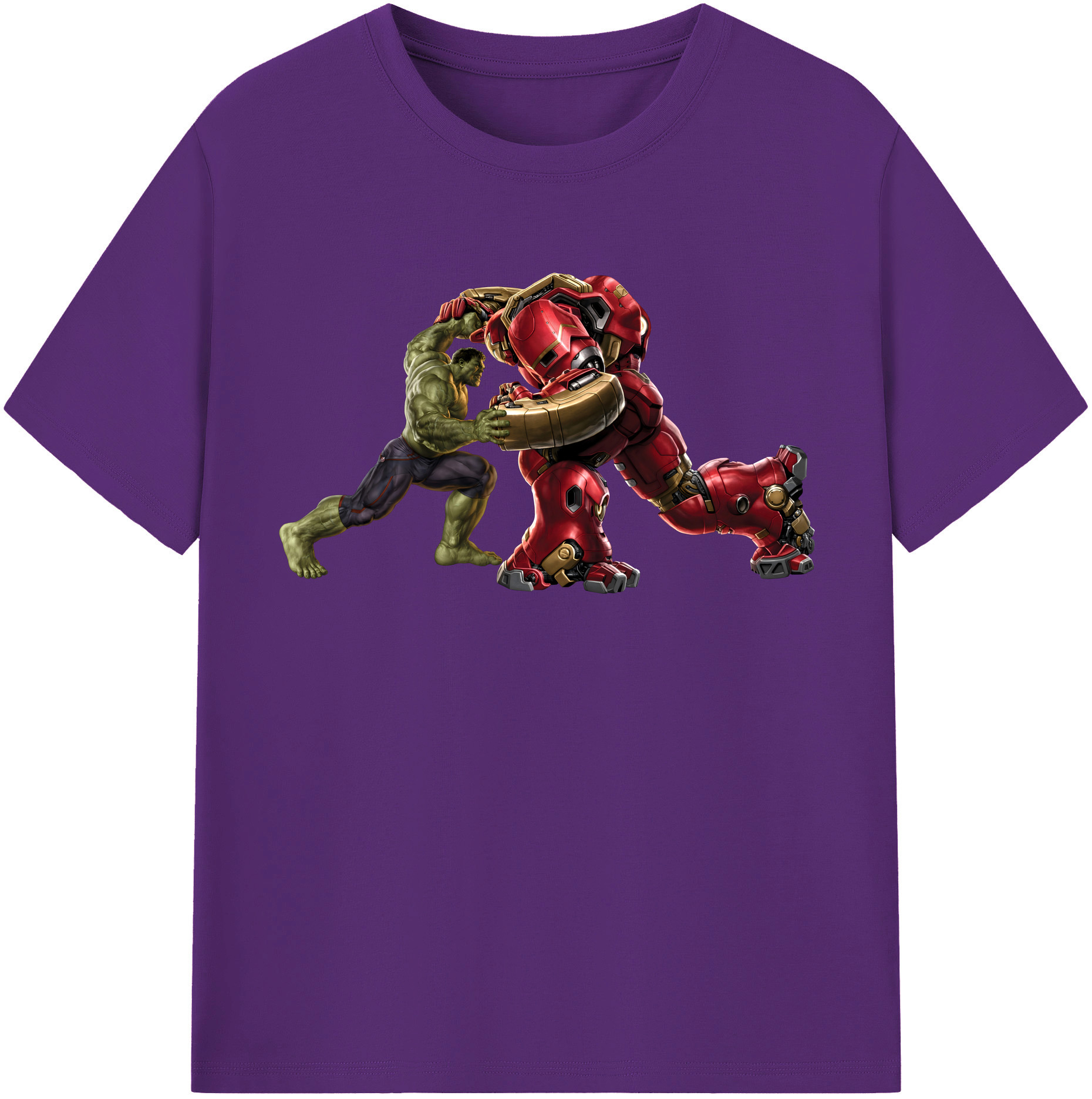 （画像用） アベンジャーズ The Avengers 綿100％半袖Tシャツ（フロントプリント）