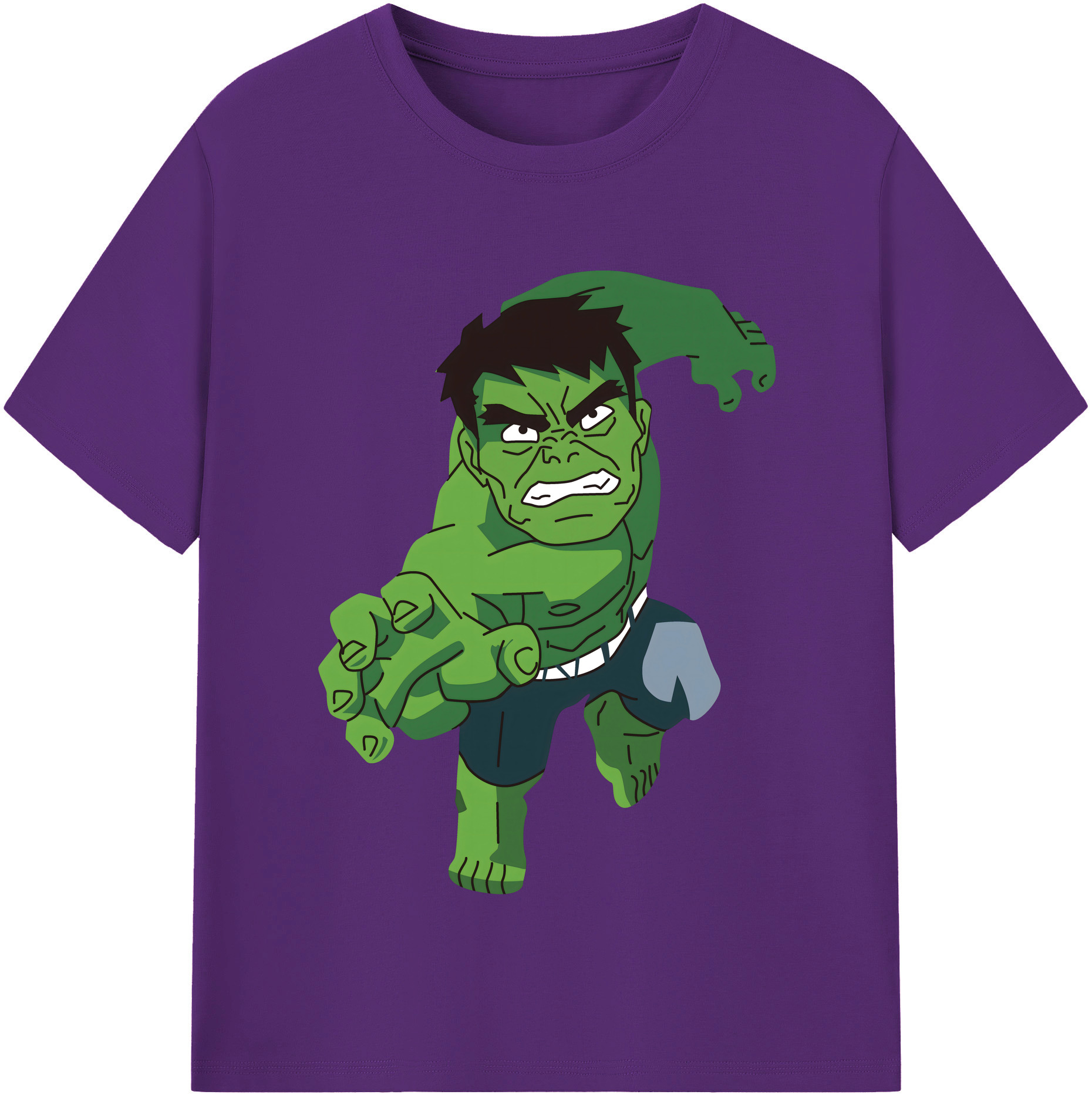（画像用） アベンジャーズ The Avengers 綿100％半袖Tシャツ（フロントプリント）