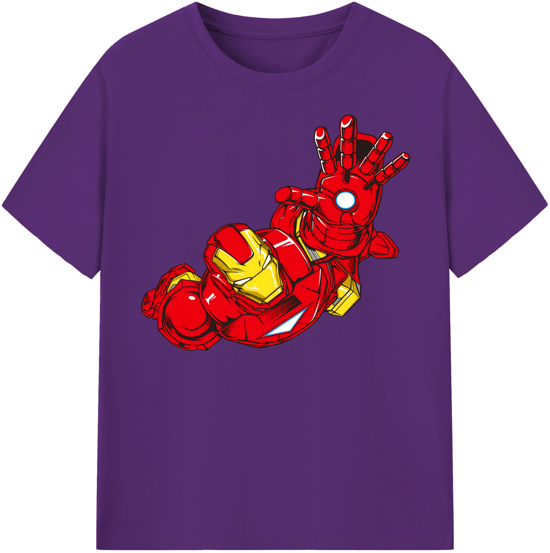 （画像用） アベンジャーズ The Avengers 綿100％半袖Tシャツ（フロントプリント）