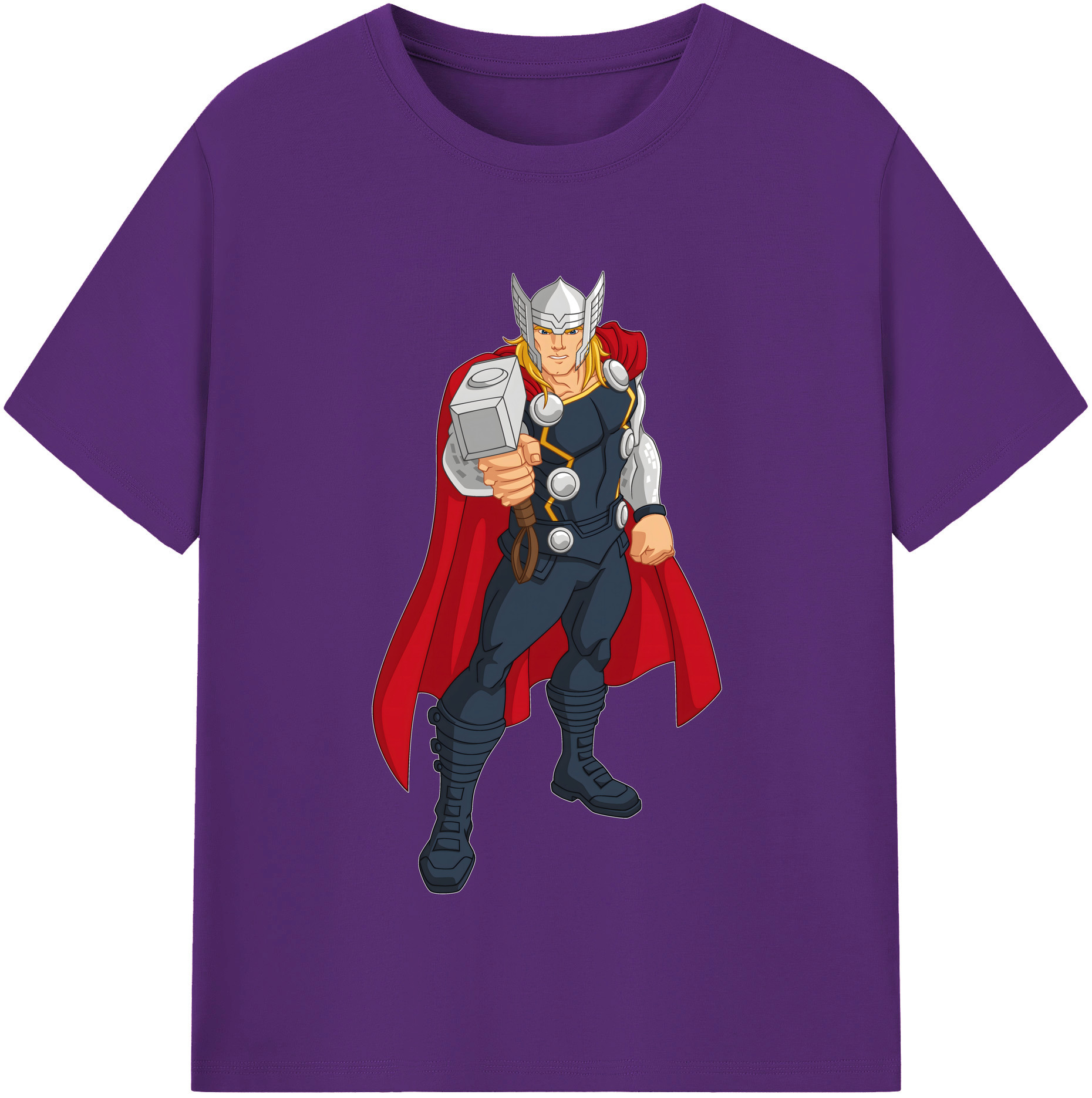 （画像用） アベンジャーズ The Avengers 綿100％半袖Tシャツ（フロントプリント）