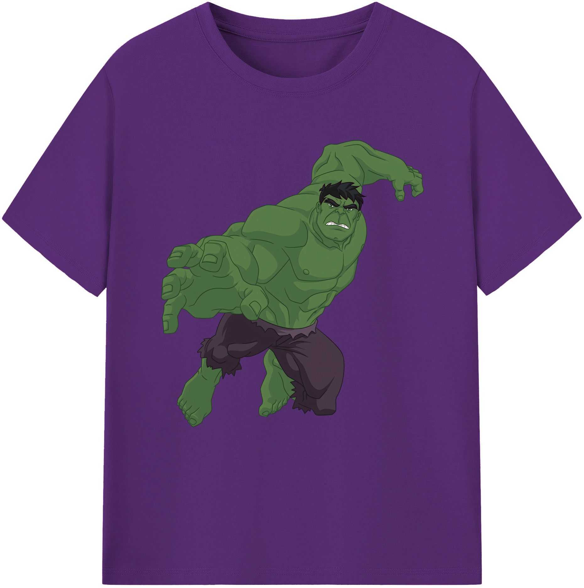 （画像用） アベンジャーズ The Avengers 綿100％半袖Tシャツ（フロントプリント）