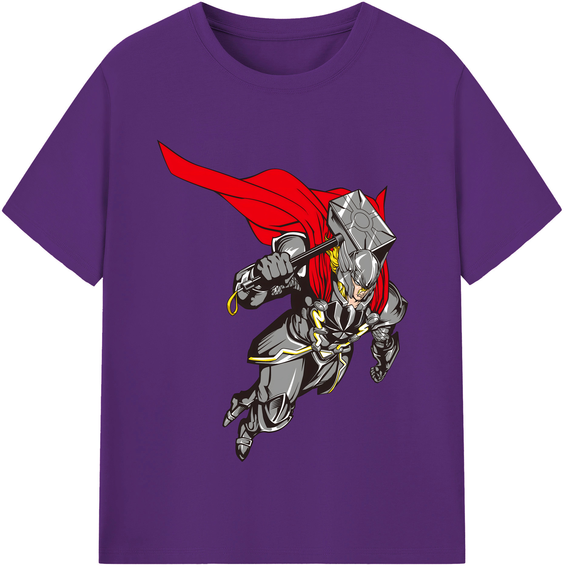 （画像用） アベンジャーズ The Avengers 綿100％半袖Tシャツ（フロントプリント）