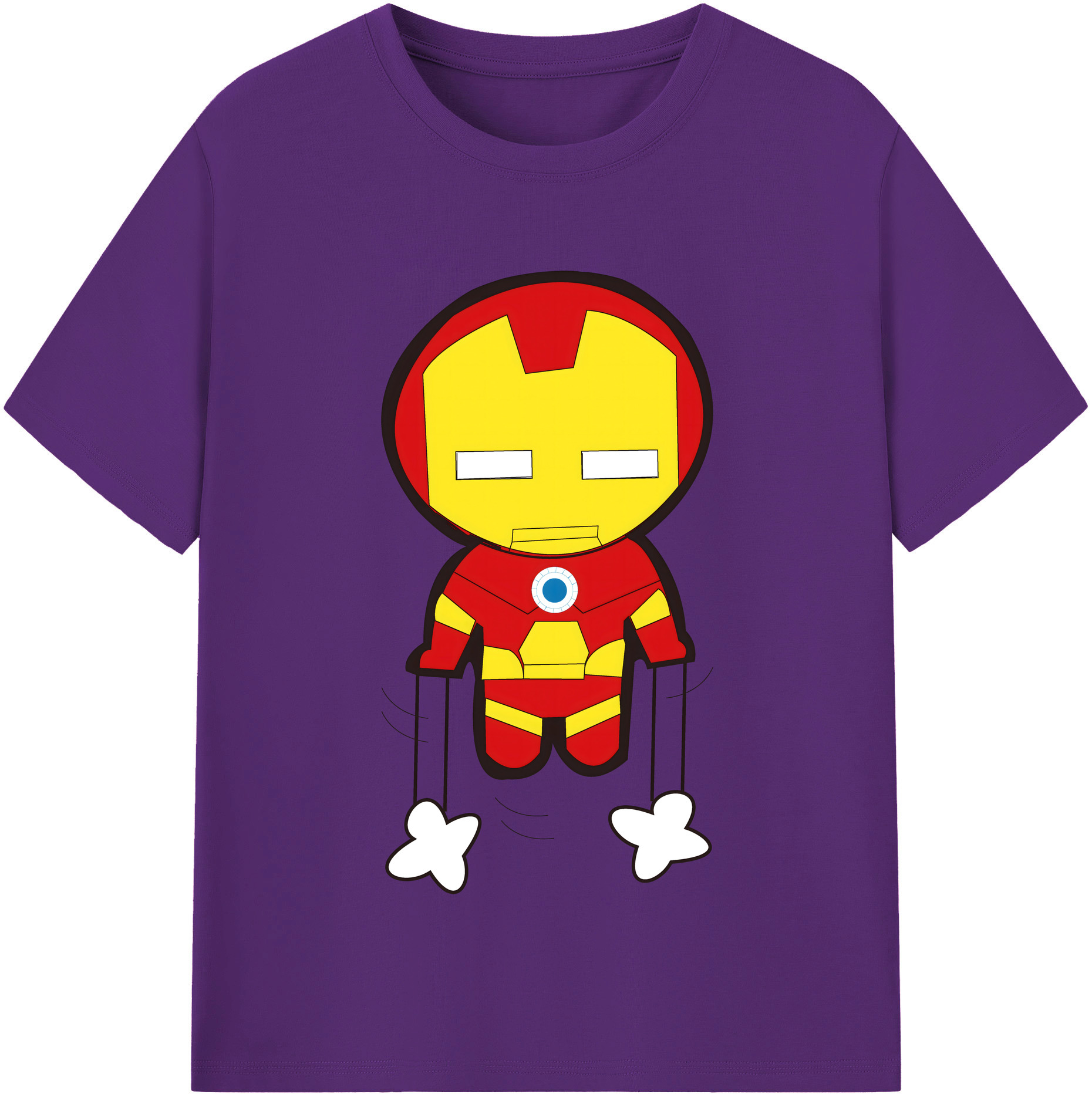 （画像用） アベンジャーズ The Avengers 綿100％半袖Tシャツ（フロントプリント）