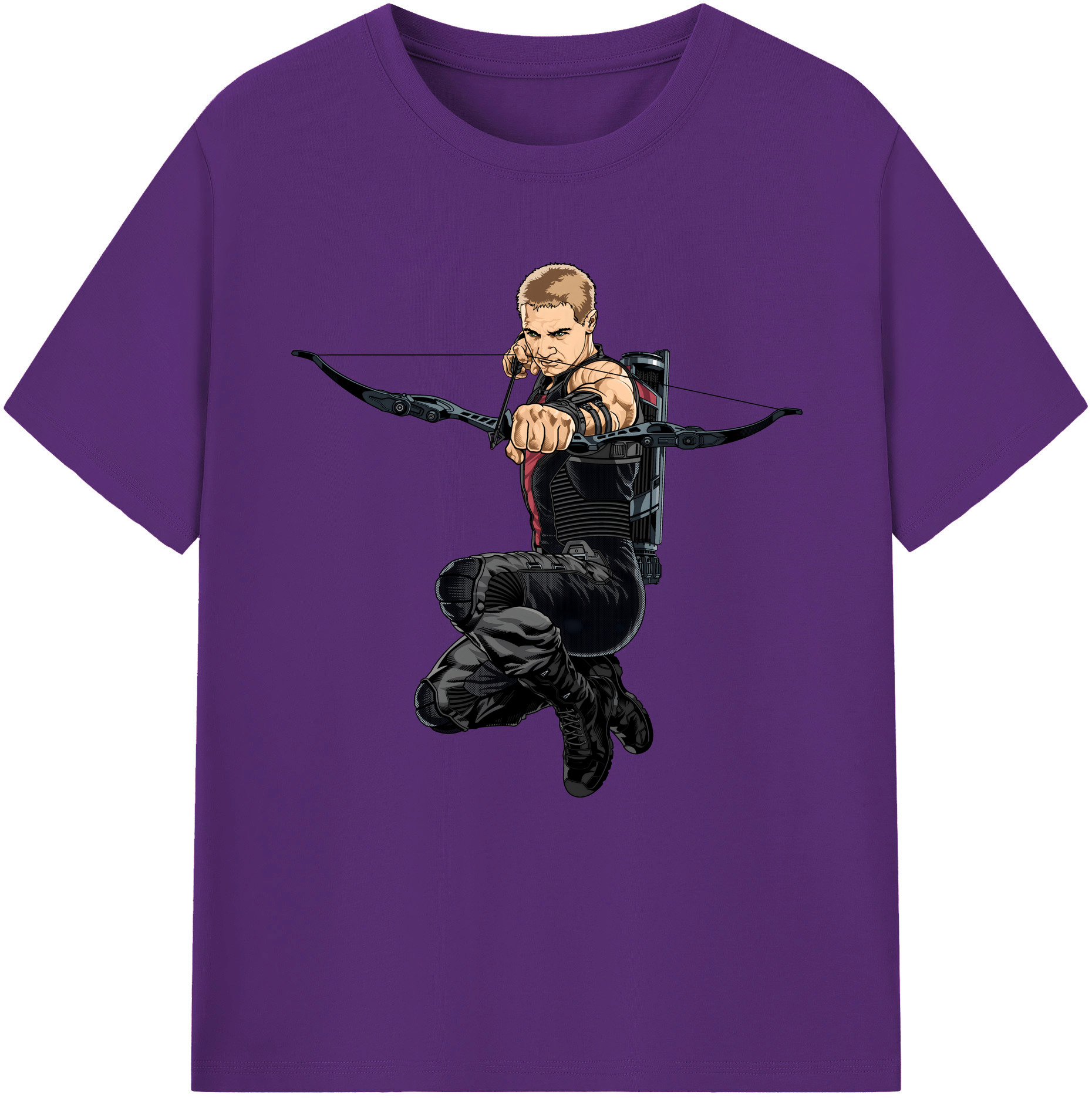 （画像用） アベンジャーズ The Avengers 綿100％半袖Tシャツ（フロントプリント）