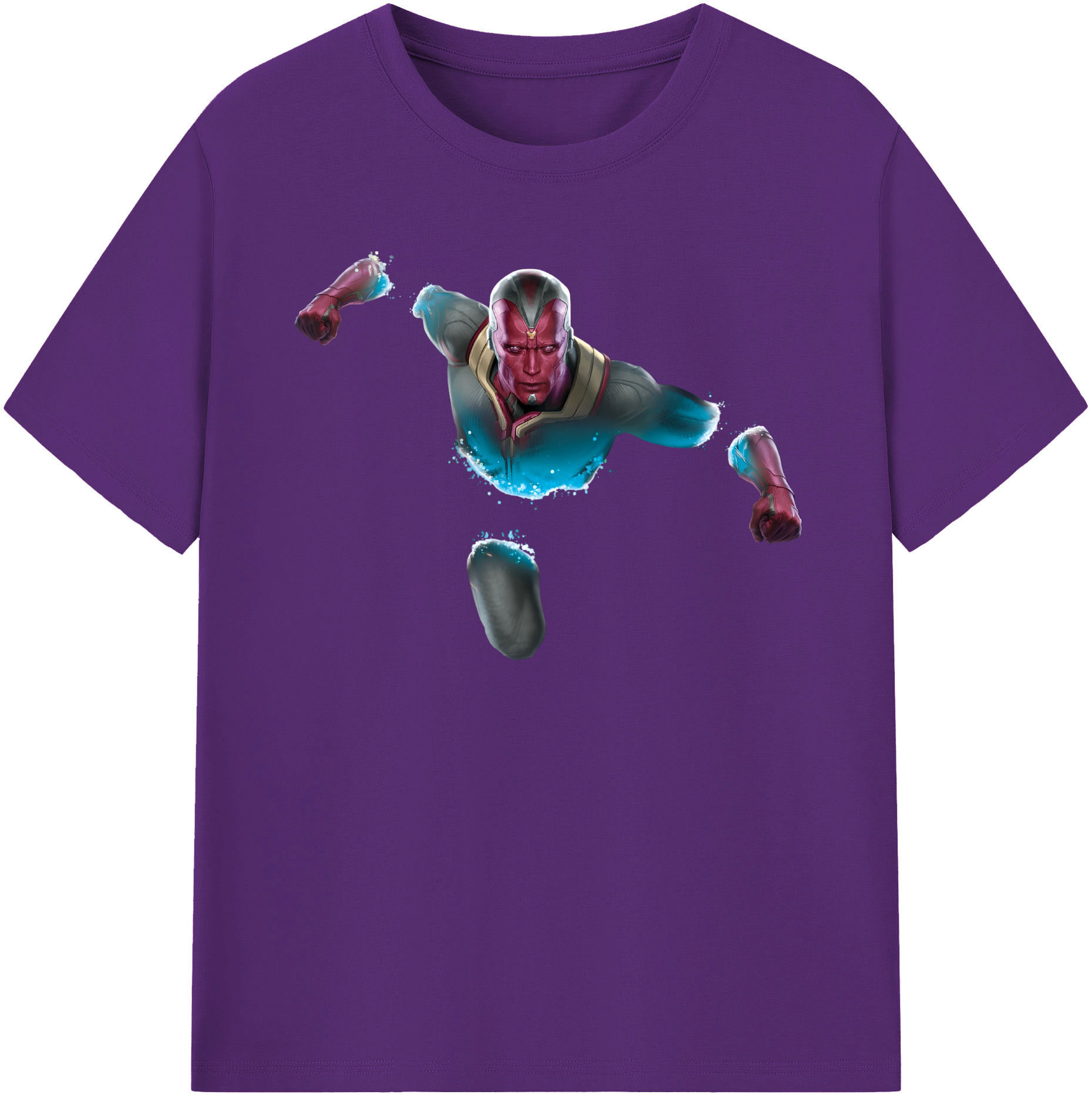 （画像用） アベンジャーズ The Avengers 綿100％半袖Tシャツ（フロントプリント）