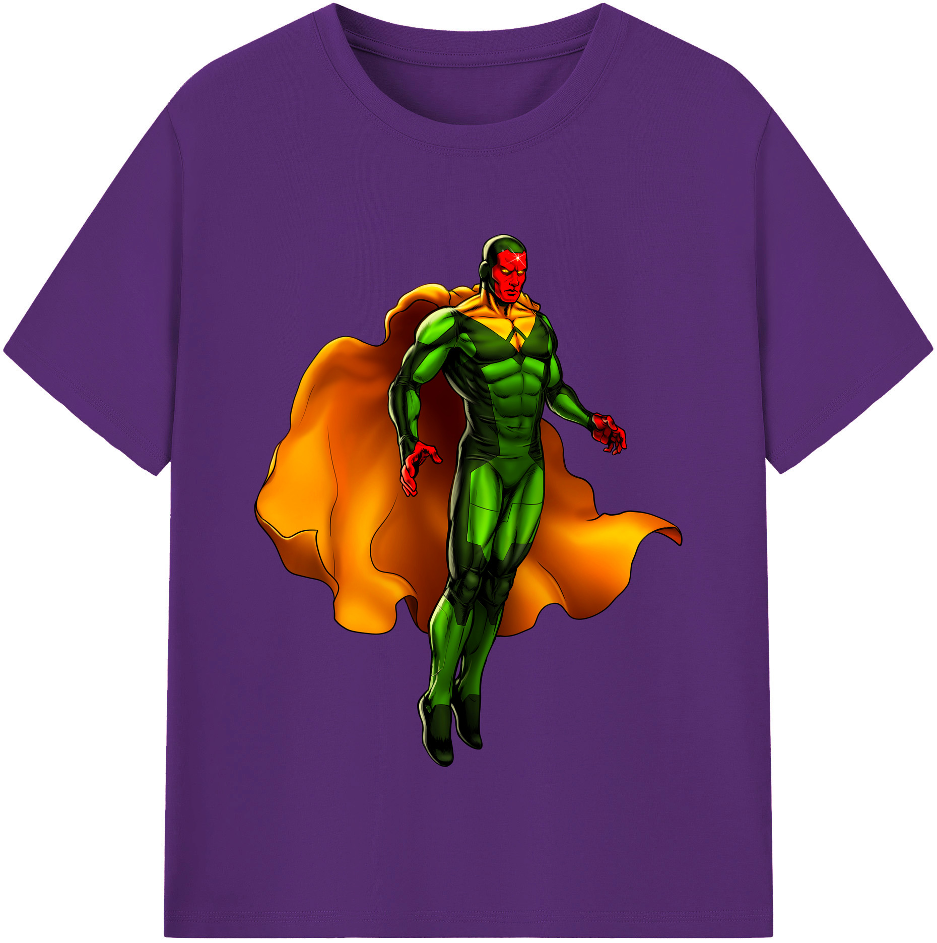 （画像用） アベンジャーズ The Avengers 綿100％半袖Tシャツ（フロントプリント）