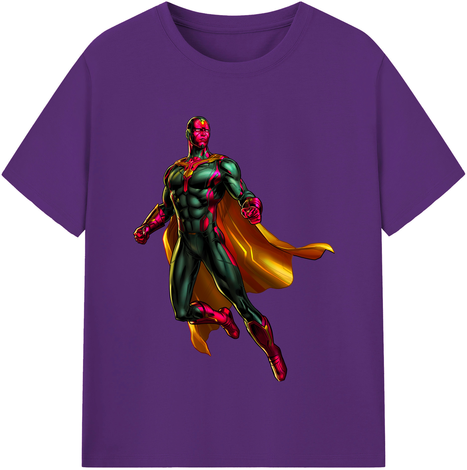 （画像用） アベンジャーズ The Avengers 綿100％半袖Tシャツ（フロントプリント）