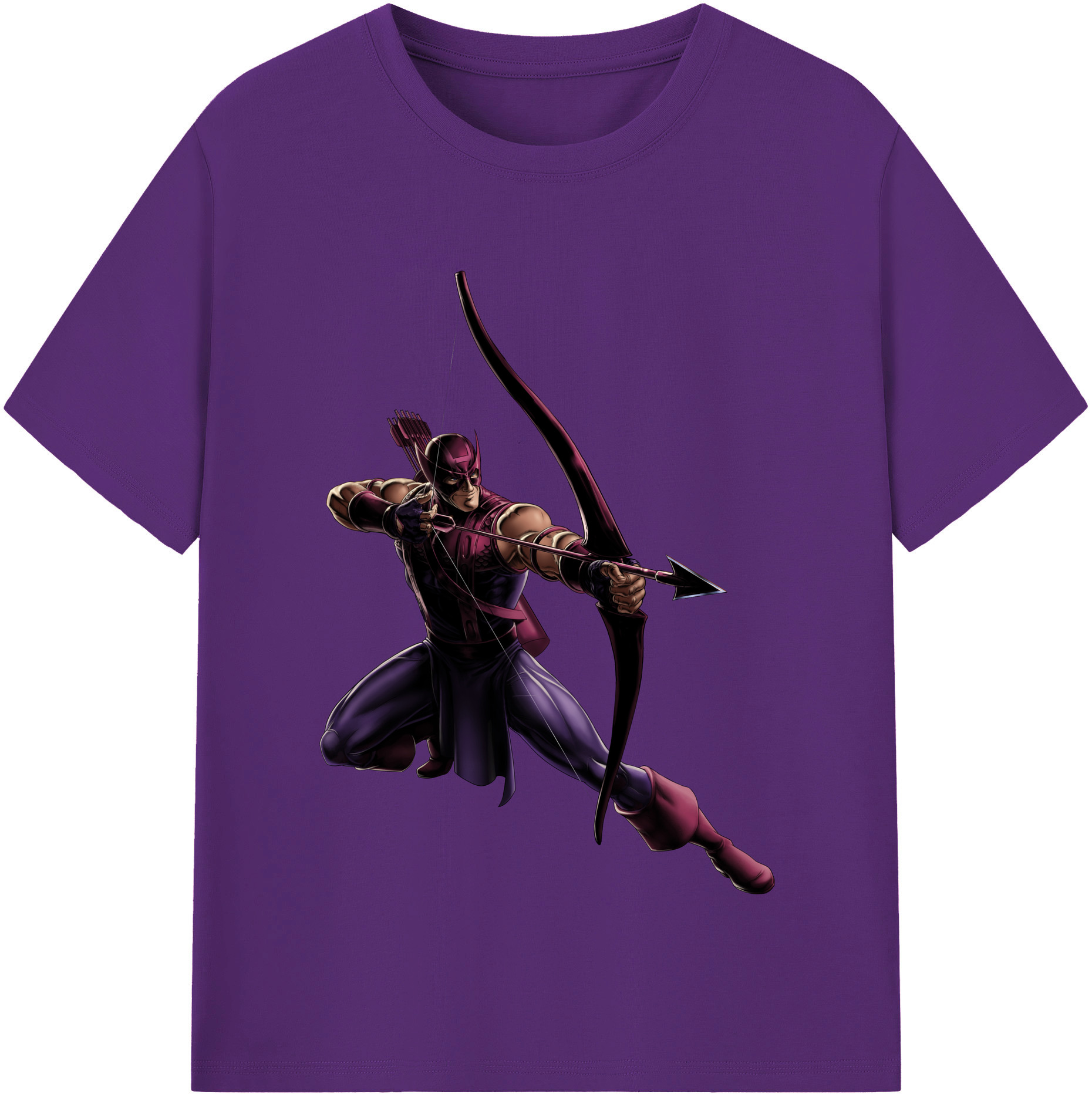 （画像用） アベンジャーズ The Avengers 綿100％半袖Tシャツ（フロントプリント）