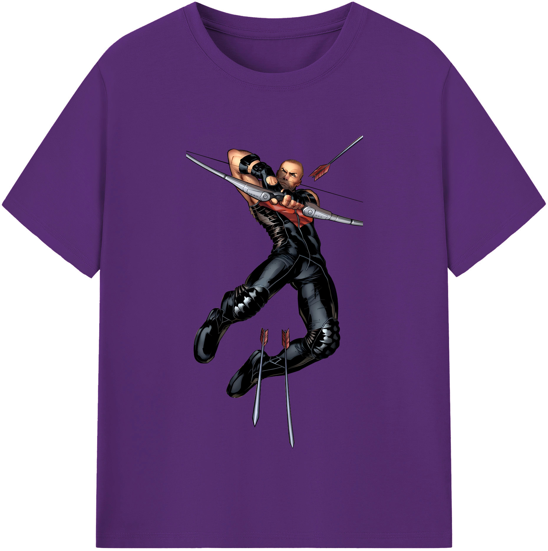 （画像用） アベンジャーズ The Avengers 綿100％半袖Tシャツ（フロントプリント）