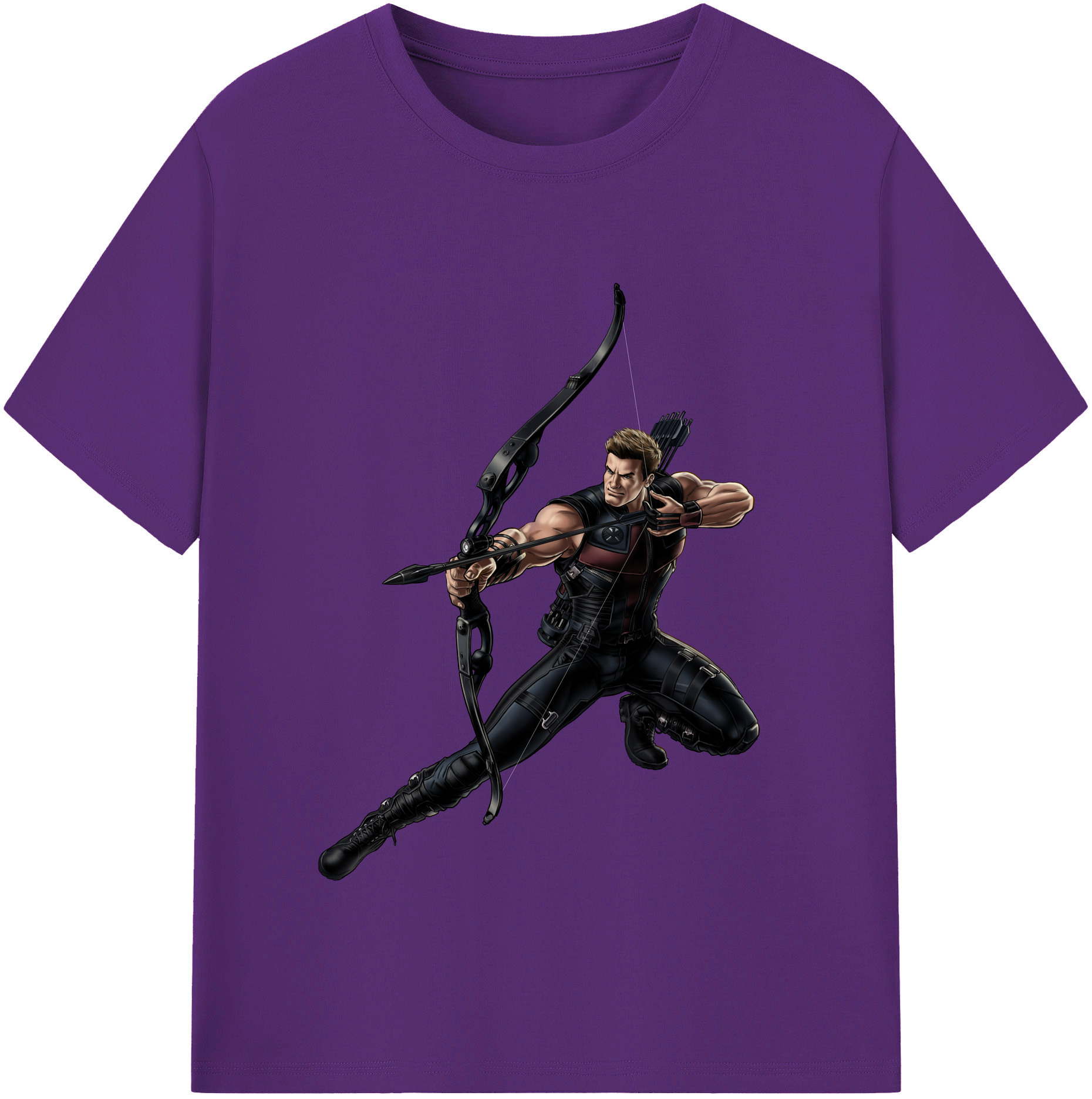 （画像用） アベンジャーズ The Avengers 綿100％半袖Tシャツ（フロントプリント）