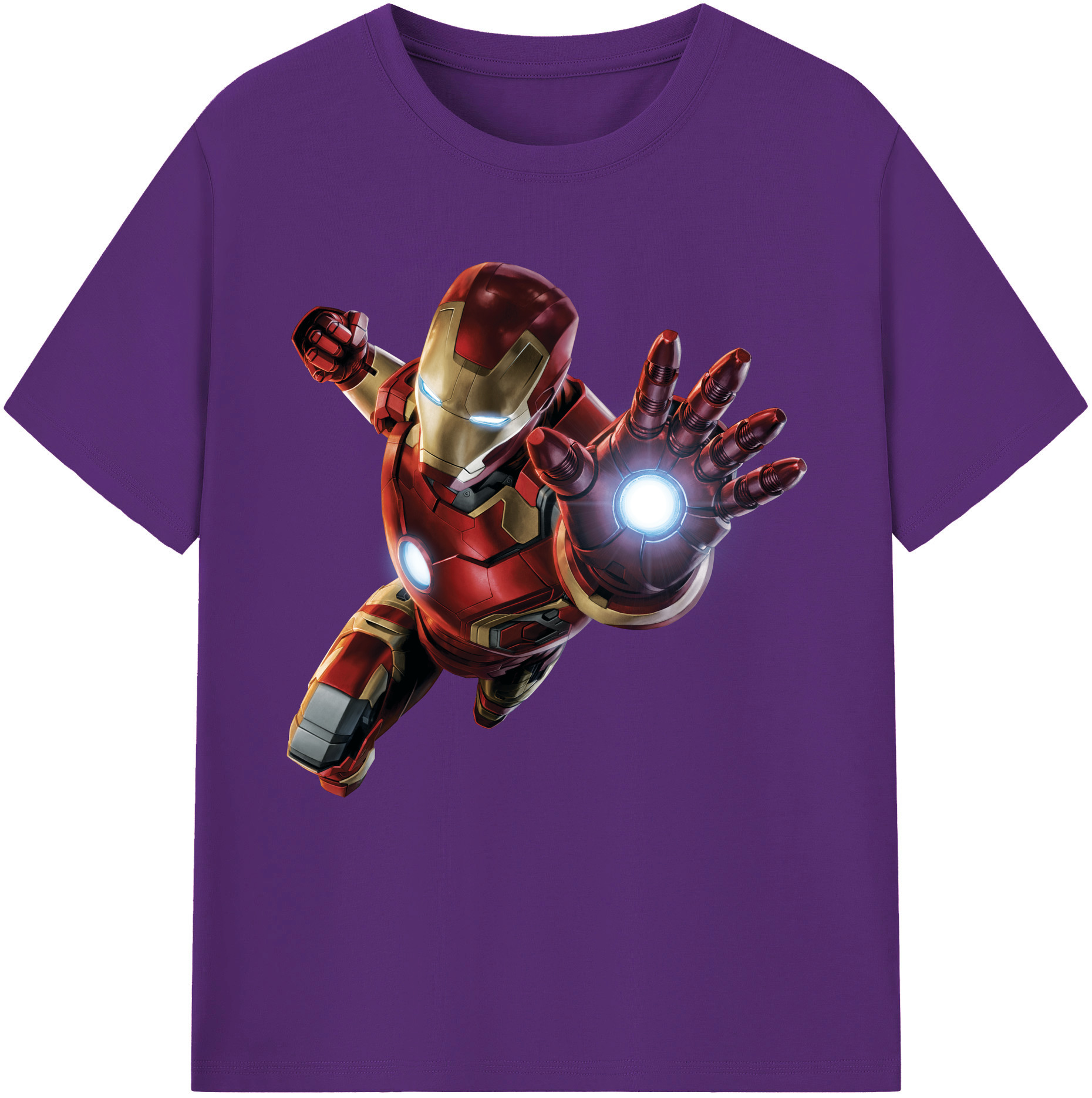 （画像用） アベンジャーズ The Avengers 綿100％半袖Tシャツ（フロントプリント）