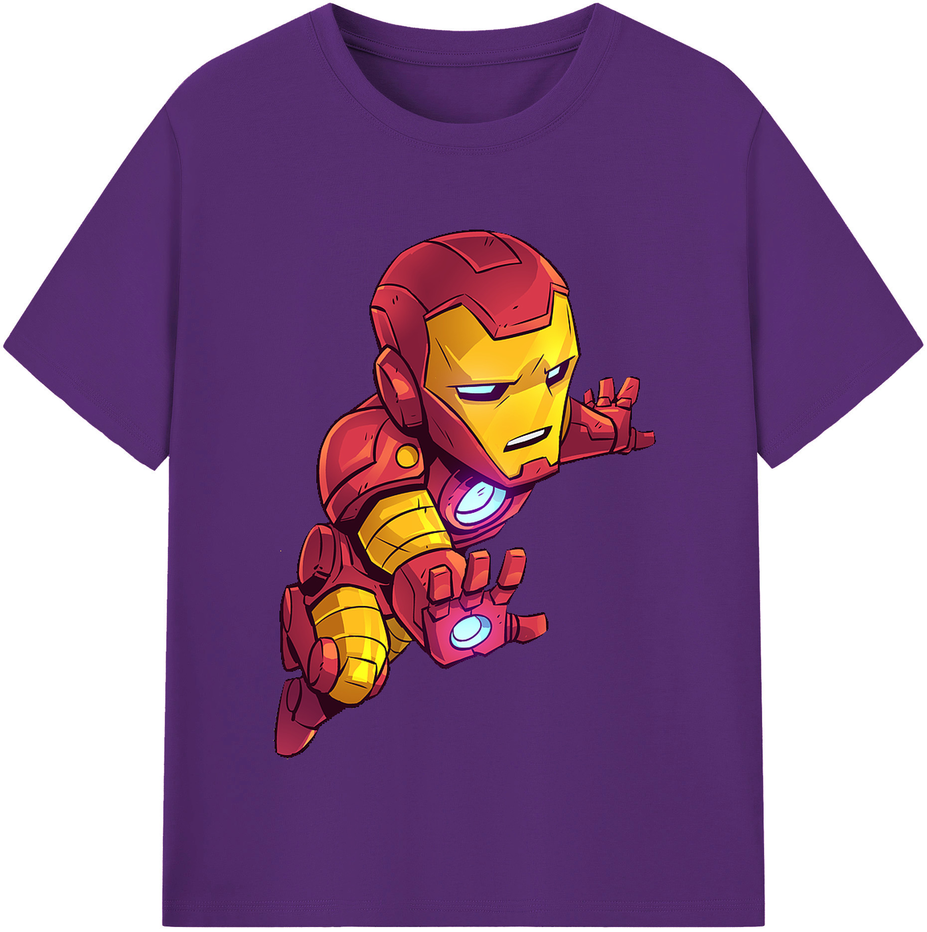 （画像用） アベンジャーズ The Avengers 綿100％半袖Tシャツ（フロントプリント）
