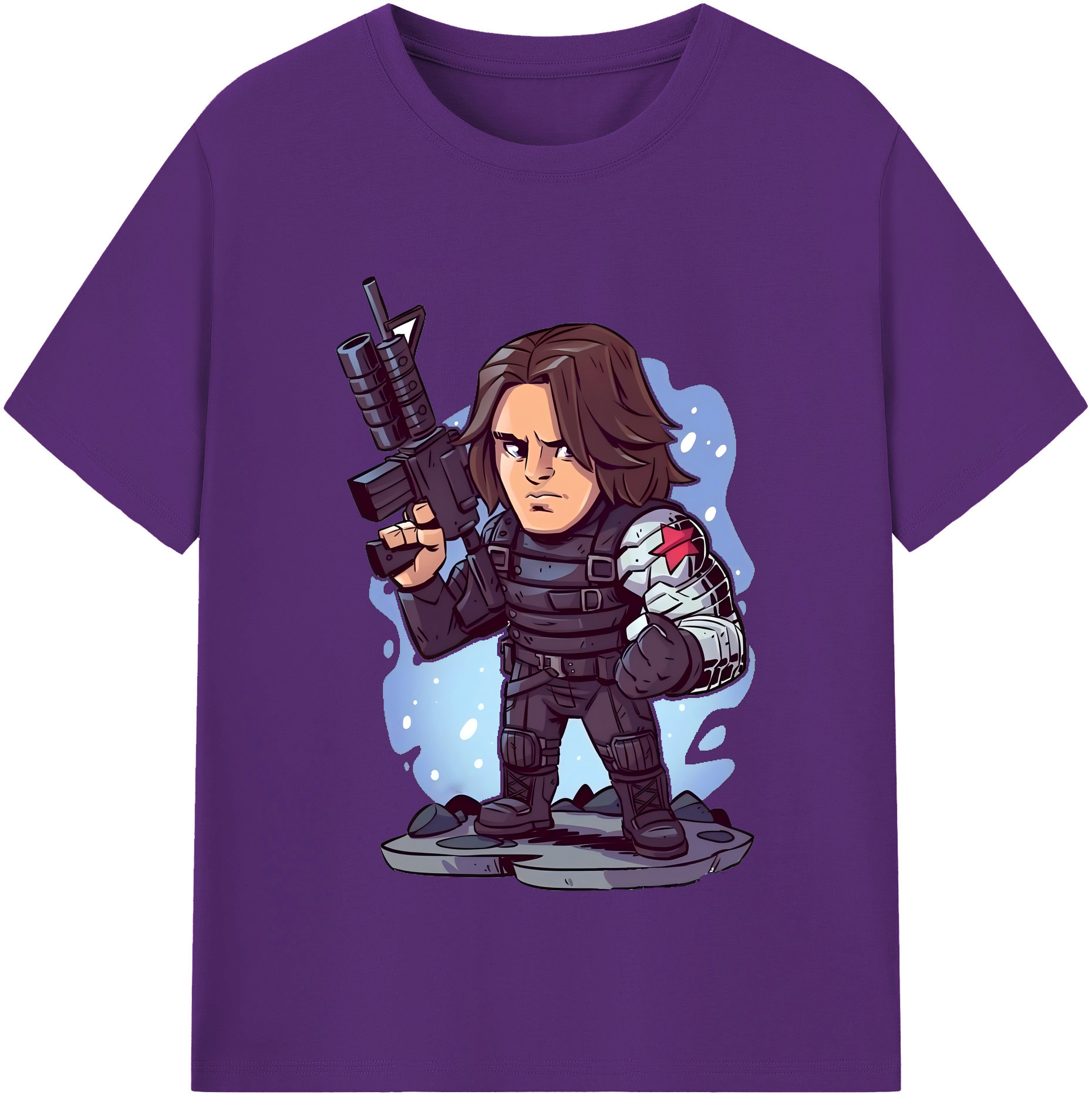 （画像用） アベンジャーズ The Avengers 綿100％半袖Tシャツ（フロントプリント）