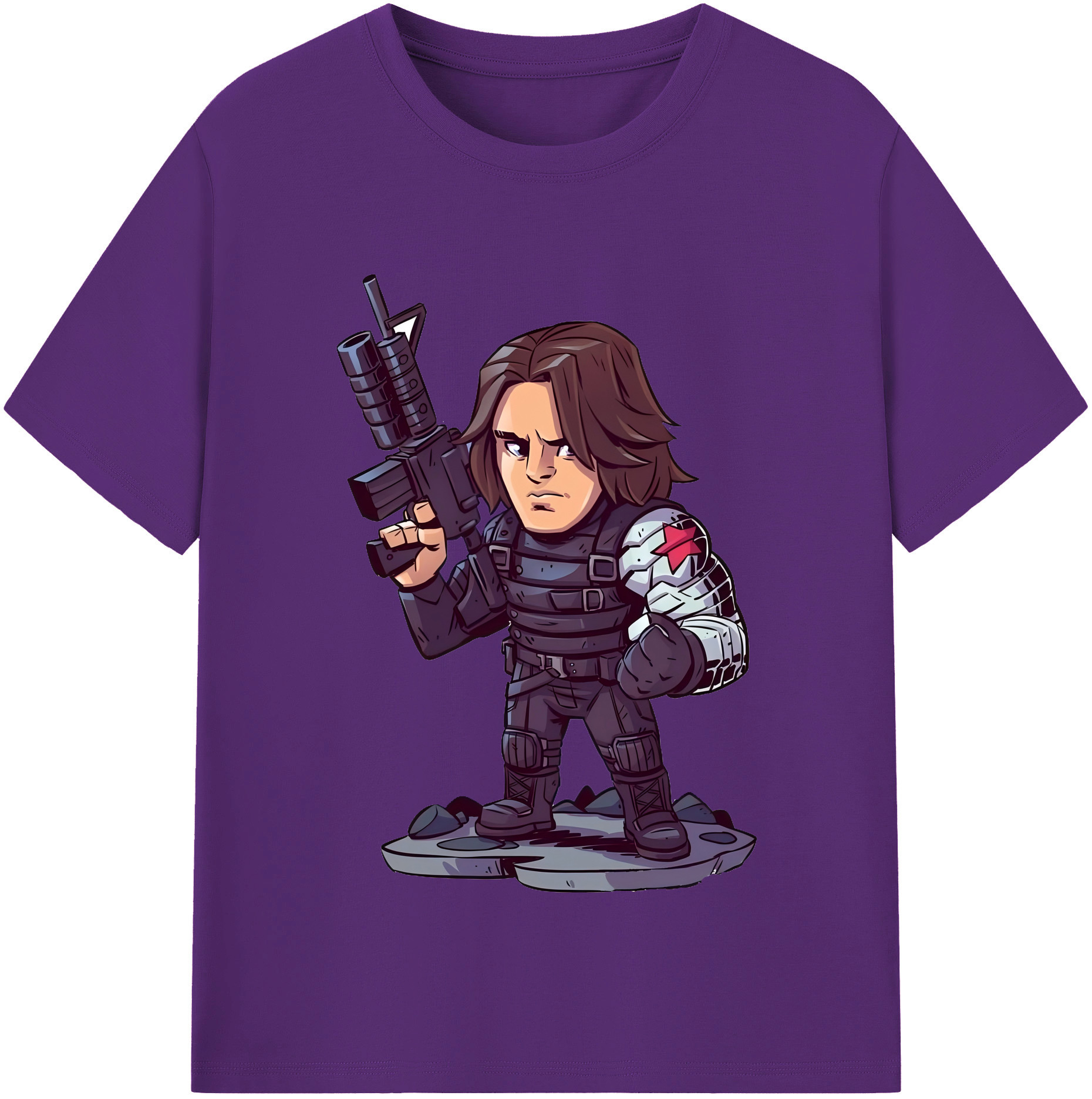 （画像用） アベンジャーズ The Avengers 綿100％半袖Tシャツ（フロントプリント）