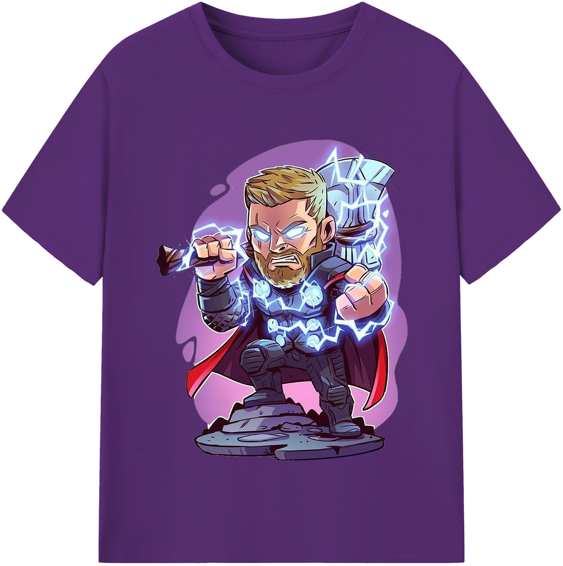 （画像用） アベンジャーズ The Avengers 綿100％半袖Tシャツ（フロントプリント）
