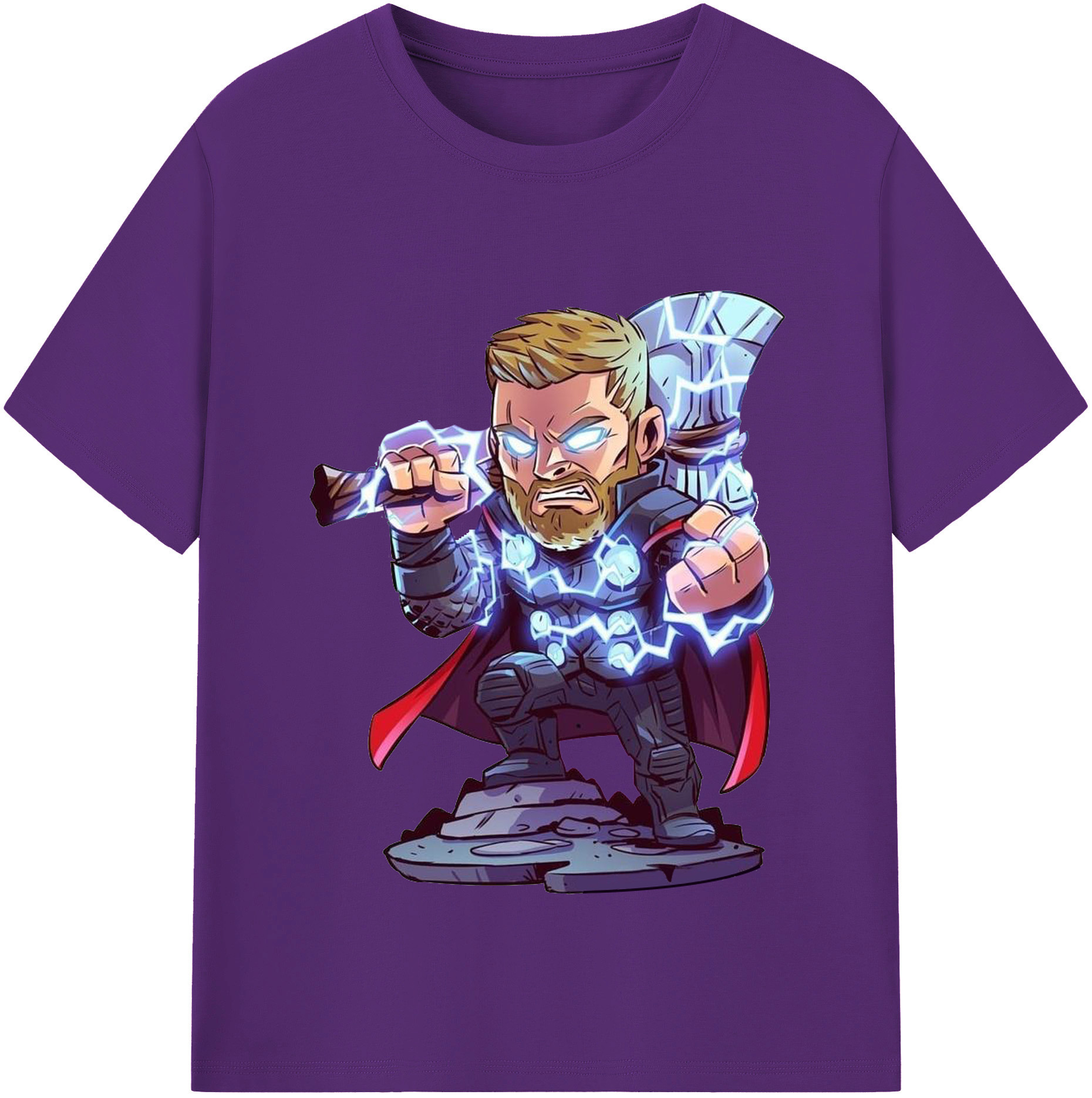 （画像用） アベンジャーズ The Avengers 綿100％半袖Tシャツ（フロントプリント）
