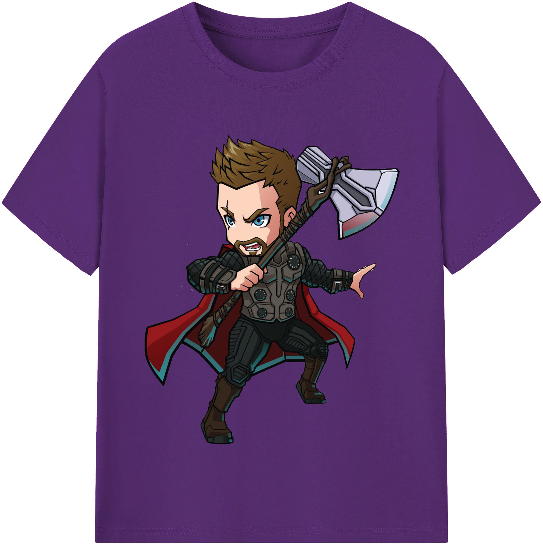 （画像用） アベンジャーズ The Avengers 綿100％半袖Tシャツ（フロントプリント）