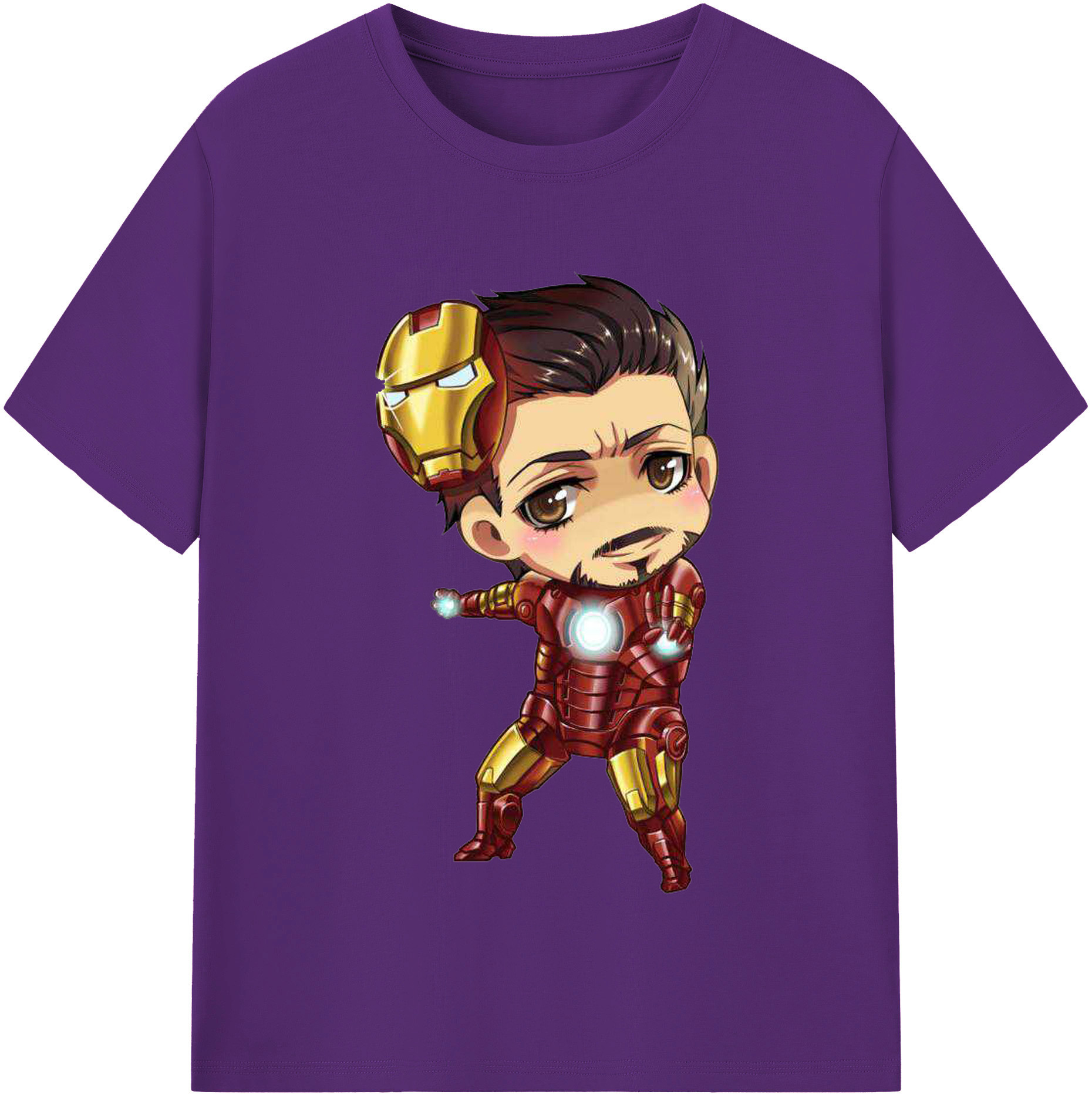 （画像用） アベンジャーズ The Avengers 綿100％半袖Tシャツ（フロントプリント）