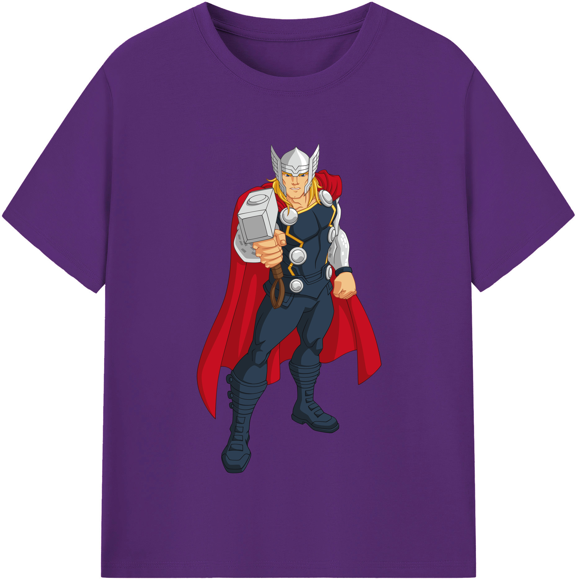（画像用） アベンジャーズ The Avengers 綿100％半袖Tシャツ（フロントプリント）
