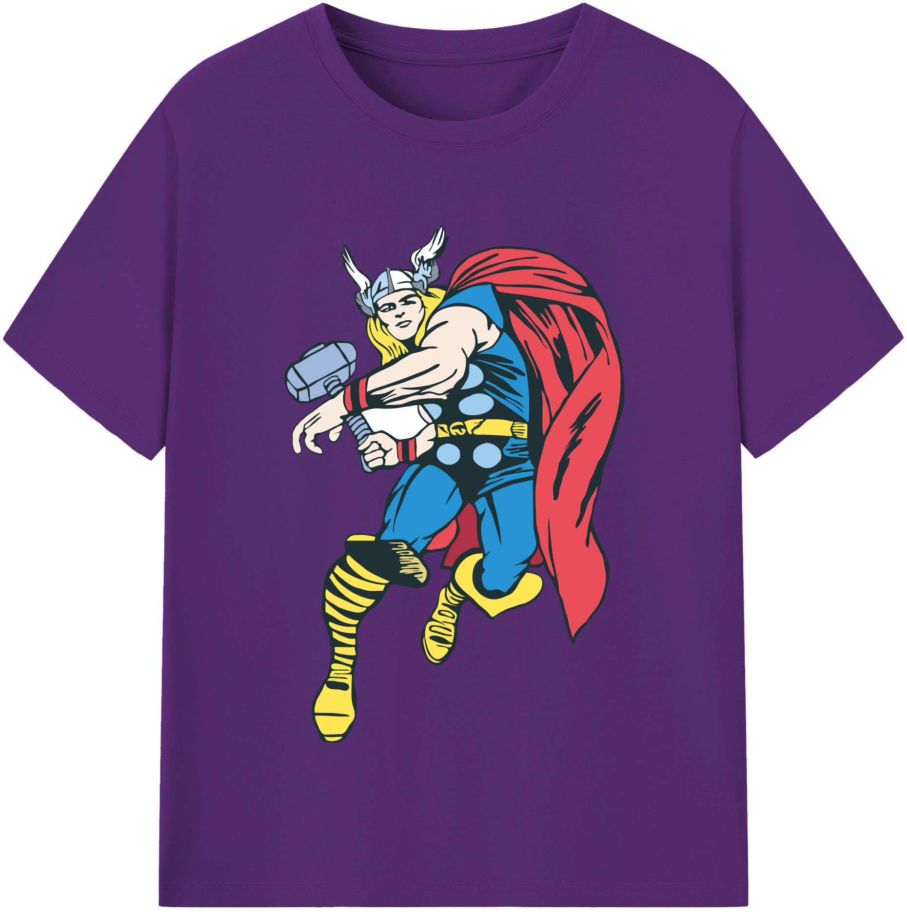 （画像用） アベンジャーズ The Avengers 綿100％半袖Tシャツ（フロントプリント）