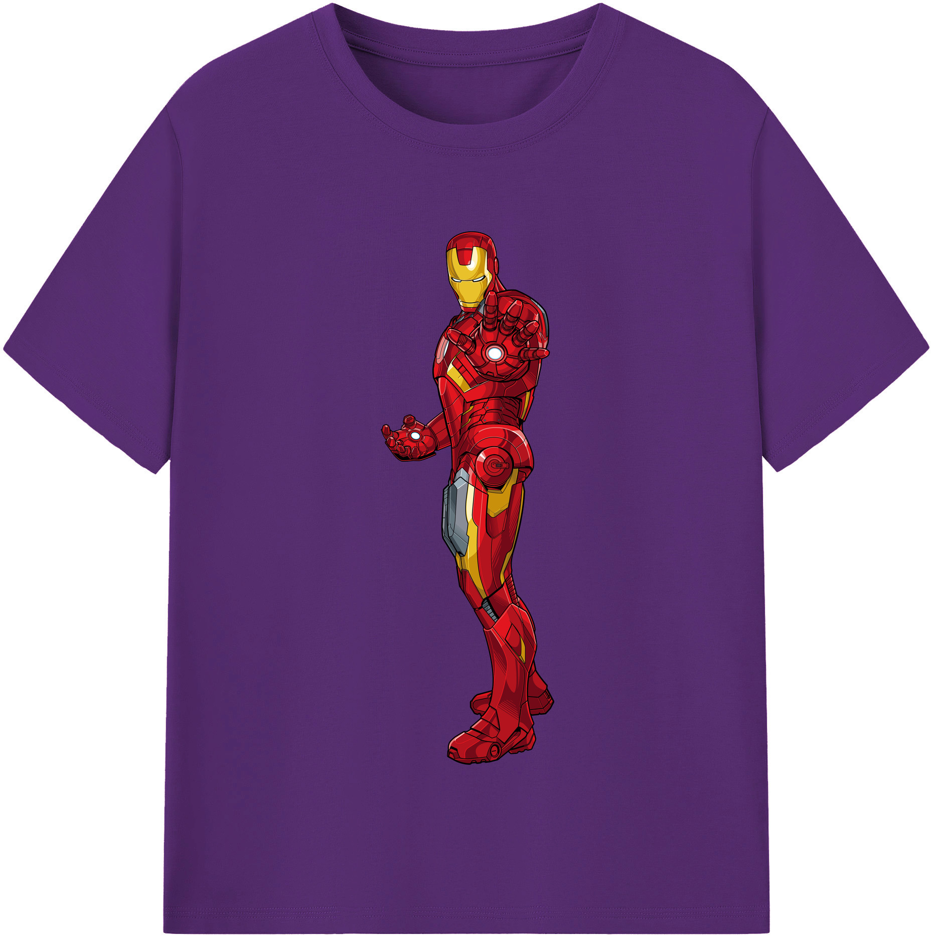 （画像用） アベンジャーズ The Avengers 綿100％半袖Tシャツ（フロントプリント）