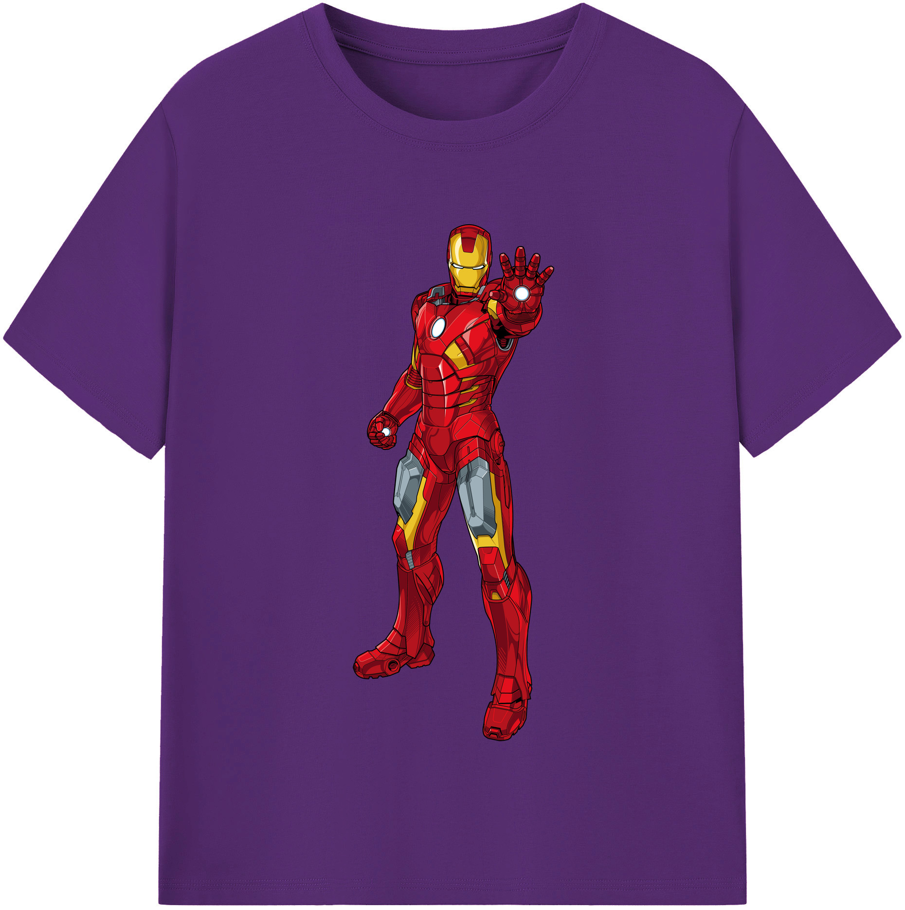 （画像用） アベンジャーズ The Avengers 綿100％半袖Tシャツ（フロントプリント）