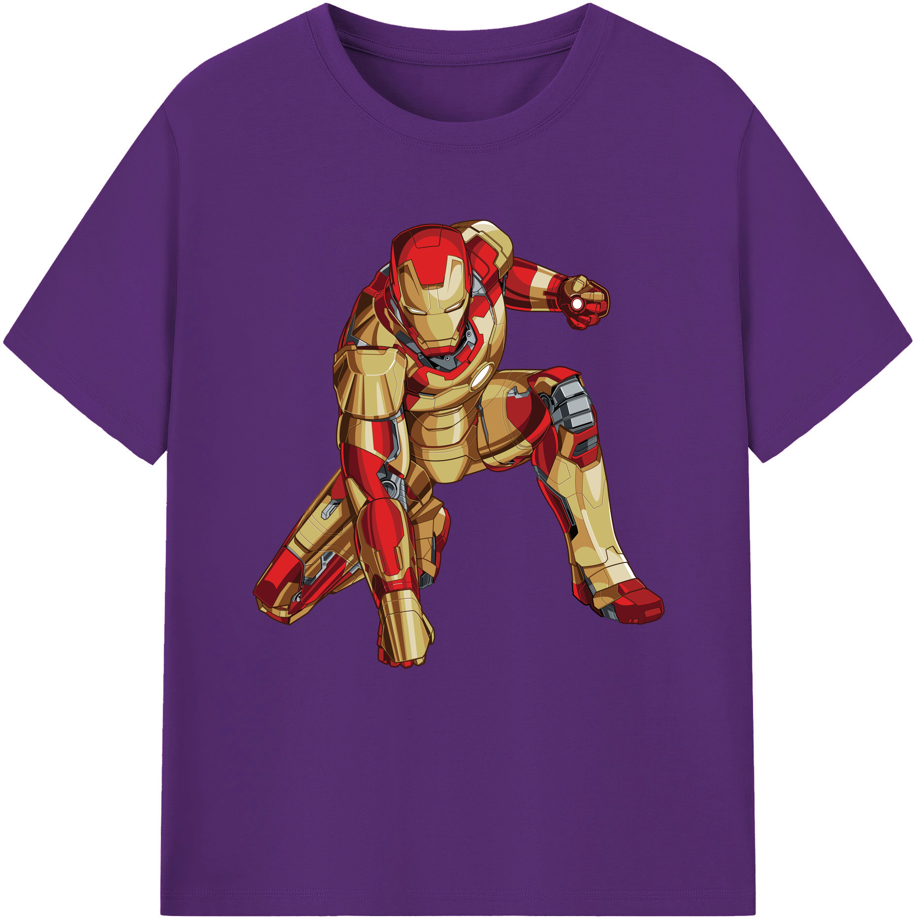 （画像用） アベンジャーズ The Avengers 綿100％半袖Tシャツ（フロントプリント）