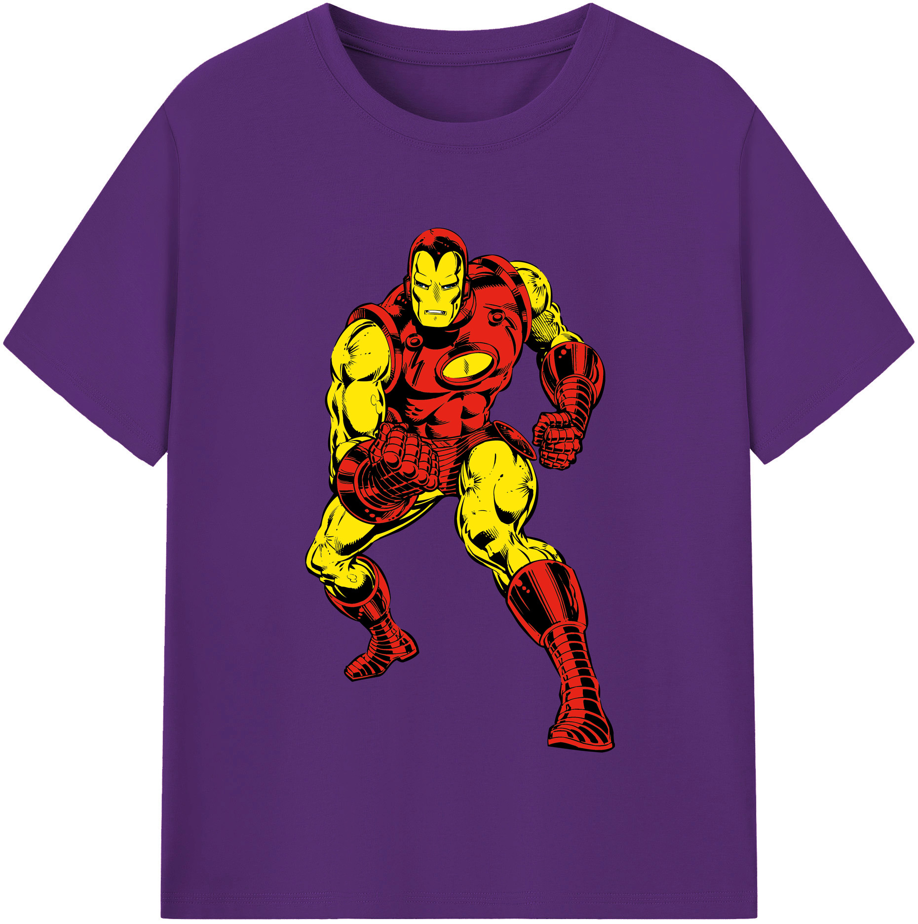 （画像用） アベンジャーズ The Avengers 綿100％半袖Tシャツ（フロントプリント）
