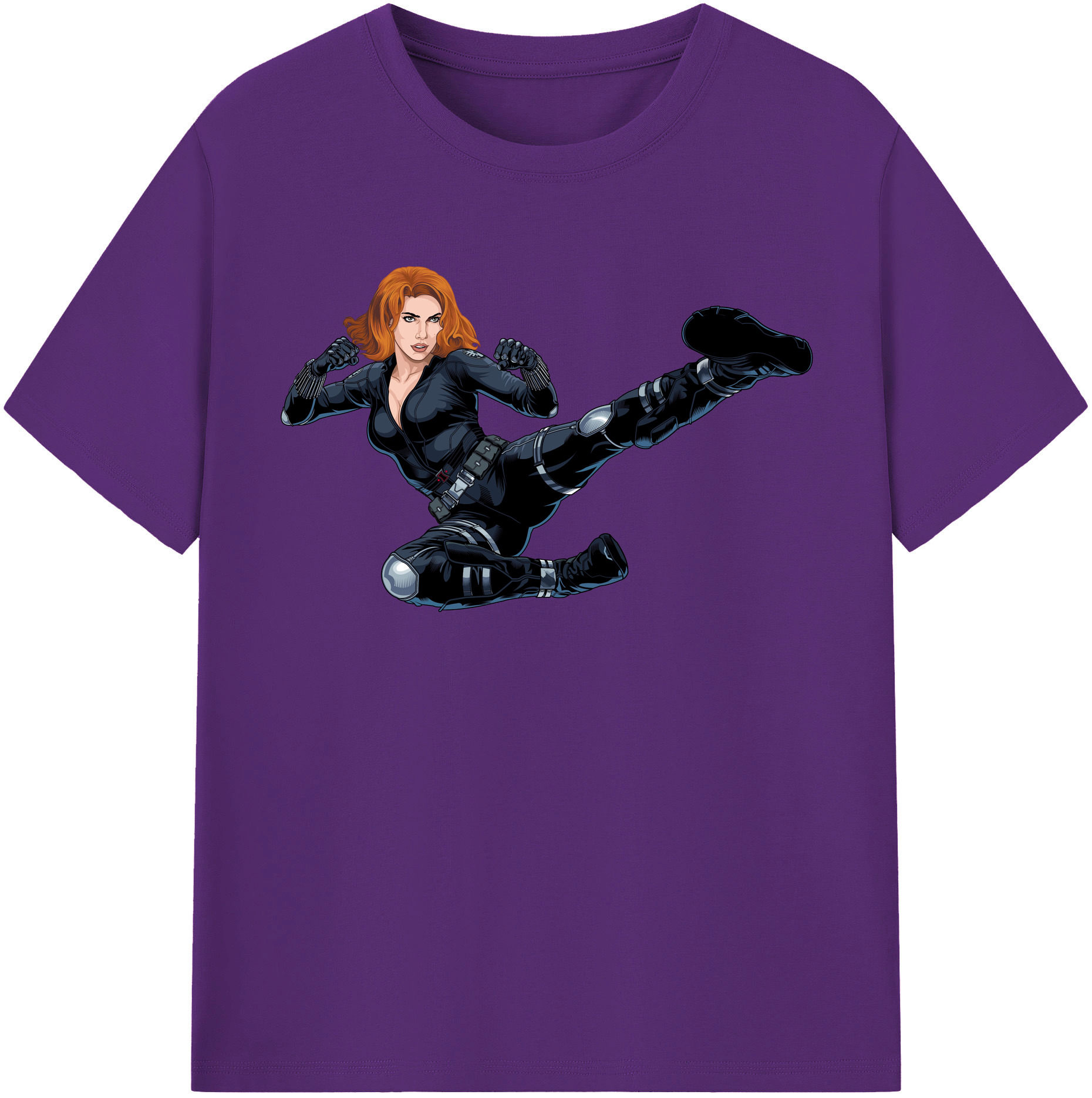 （画像用） アベンジャーズ The Avengers 綿100％半袖Tシャツ（フロントプリント）