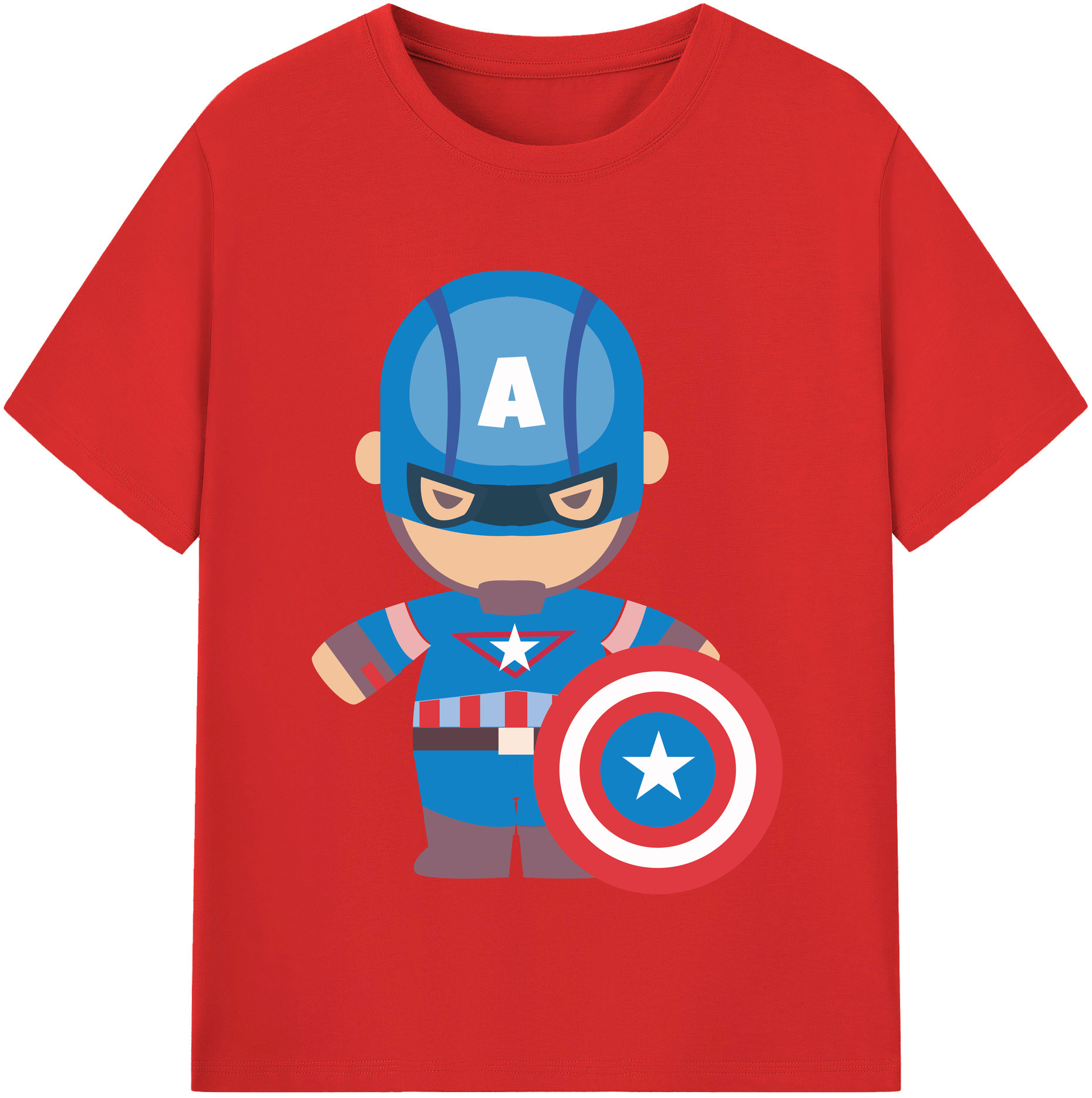 （画像用） アベンジャーズ The Avengers 綿100％半袖Tシャツ（フロントプリント）