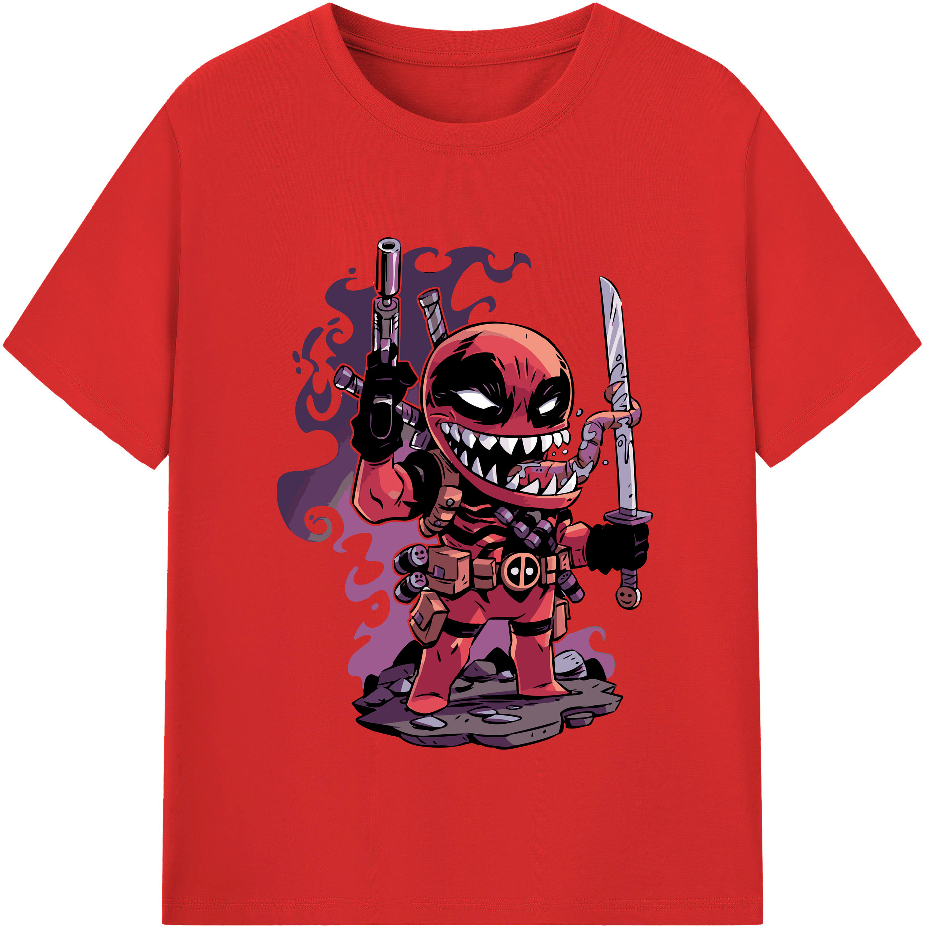 （画像用） アベンジャーズ The Avengers 綿100％半袖Tシャツ（フロントプリント）