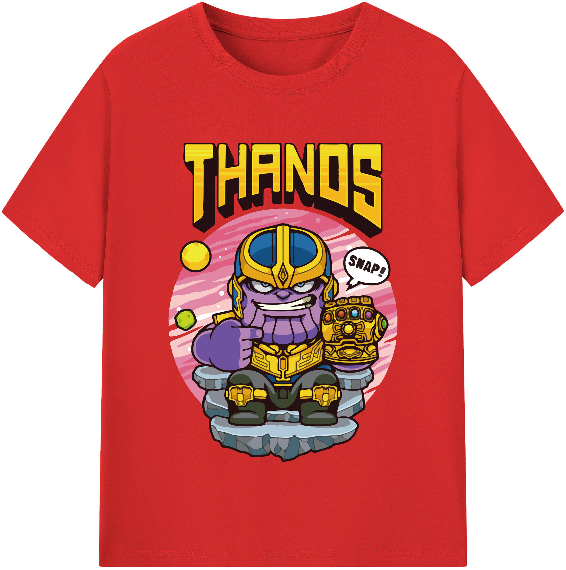 （画像用） アベンジャーズ The Avengers 綿100％半袖Tシャツ（フロントプリント）