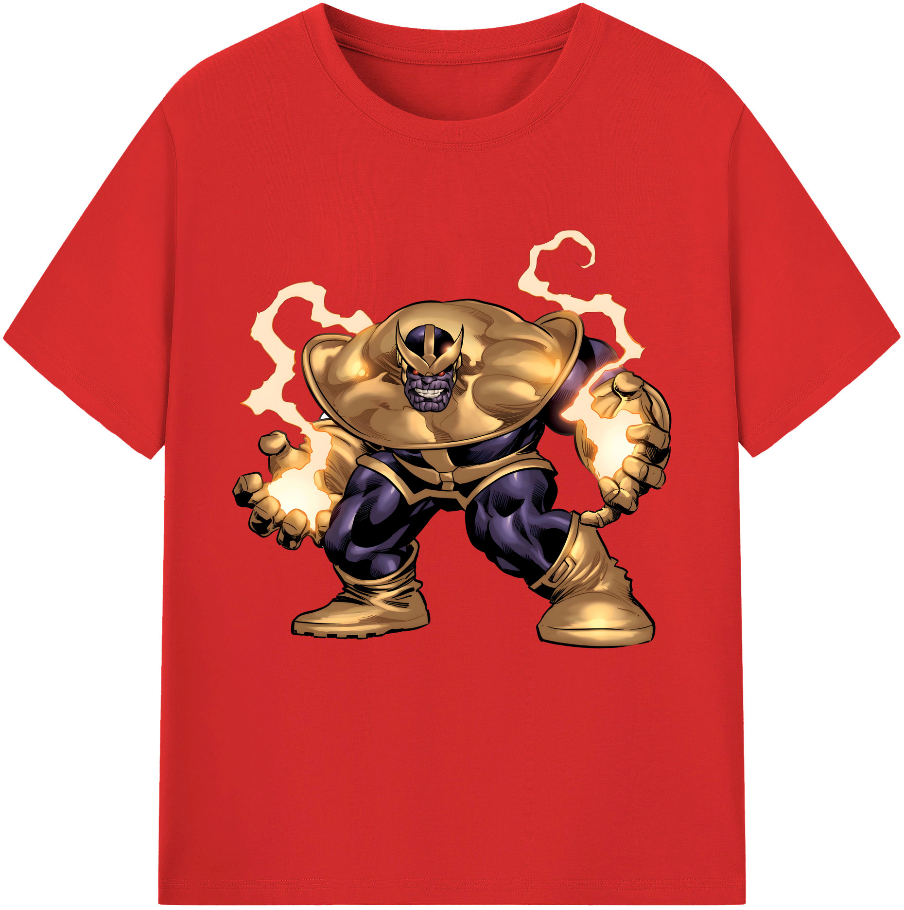 （画像用） アベンジャーズ The Avengers 綿100％半袖Tシャツ（フロントプリント）