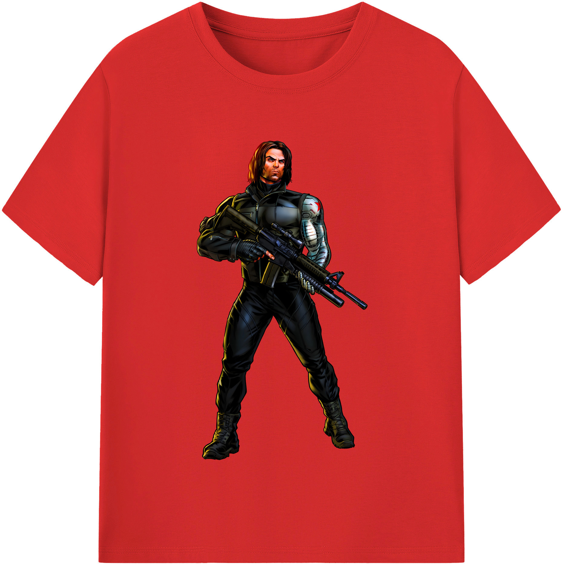 （画像用） アベンジャーズ The Avengers 綿100％半袖Tシャツ（フロントプリント）