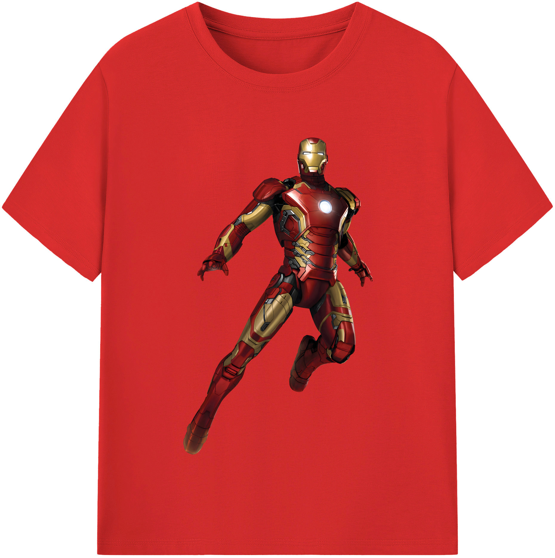 （画像用） アベンジャーズ The Avengers 綿100％半袖Tシャツ（フロントプリント）
