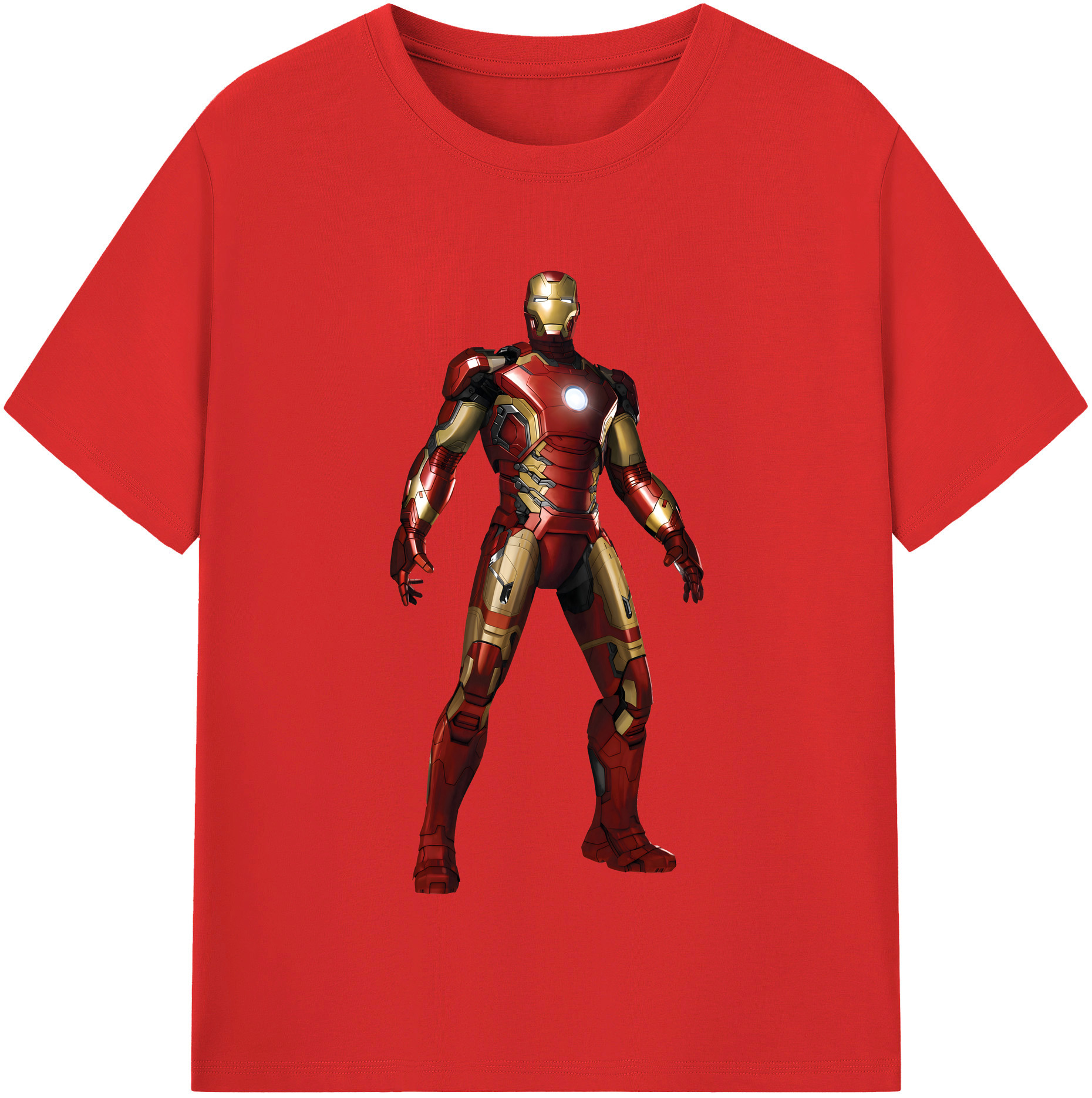 （画像用） アベンジャーズ The Avengers 綿100％半袖Tシャツ（フロントプリント）
