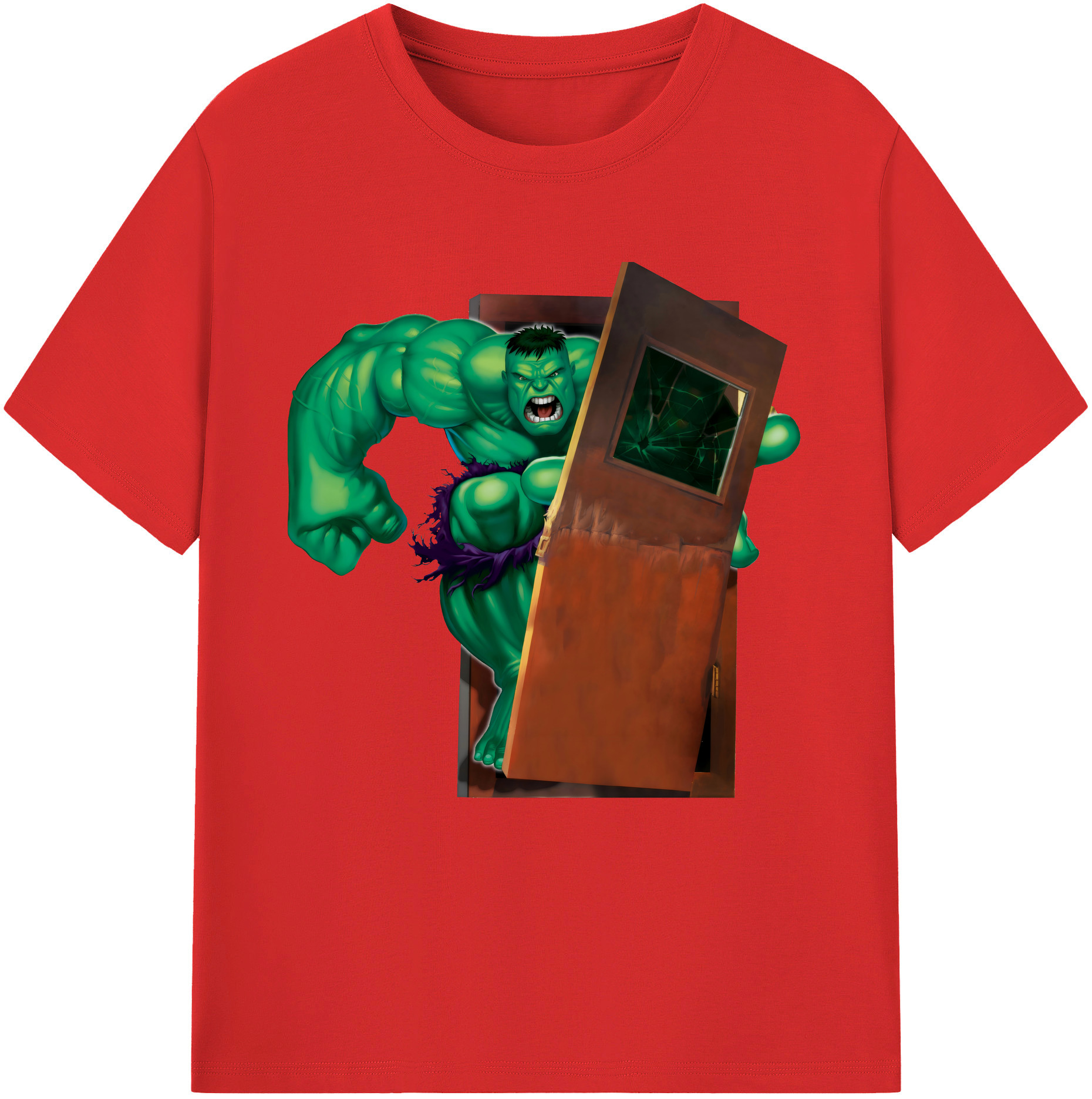 （画像用） アベンジャーズ The Avengers 綿100％半袖Tシャツ（フロントプリント）