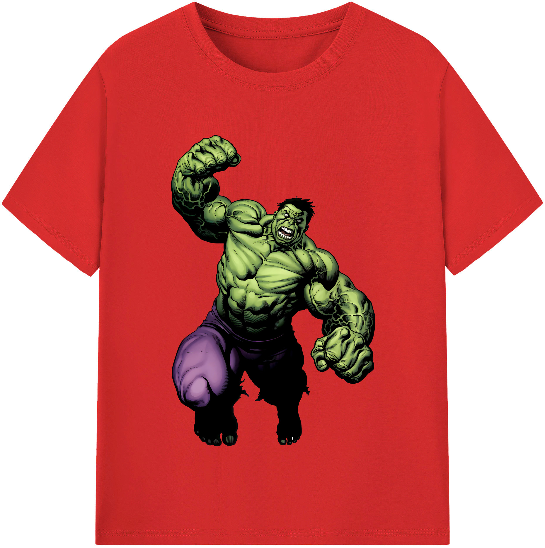 （画像用） アベンジャーズ The Avengers 綿100％半袖Tシャツ（フロントプリント）