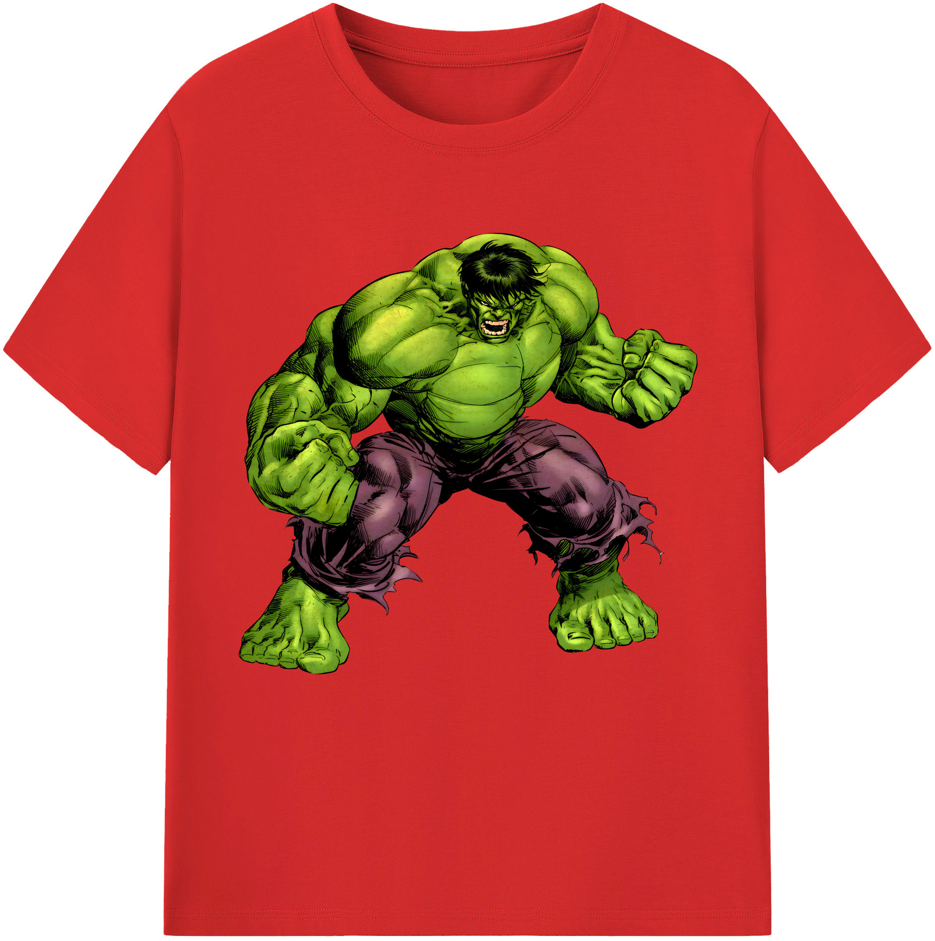 （画像用） アベンジャーズ The Avengers 綿100％半袖Tシャツ（フロントプリント）