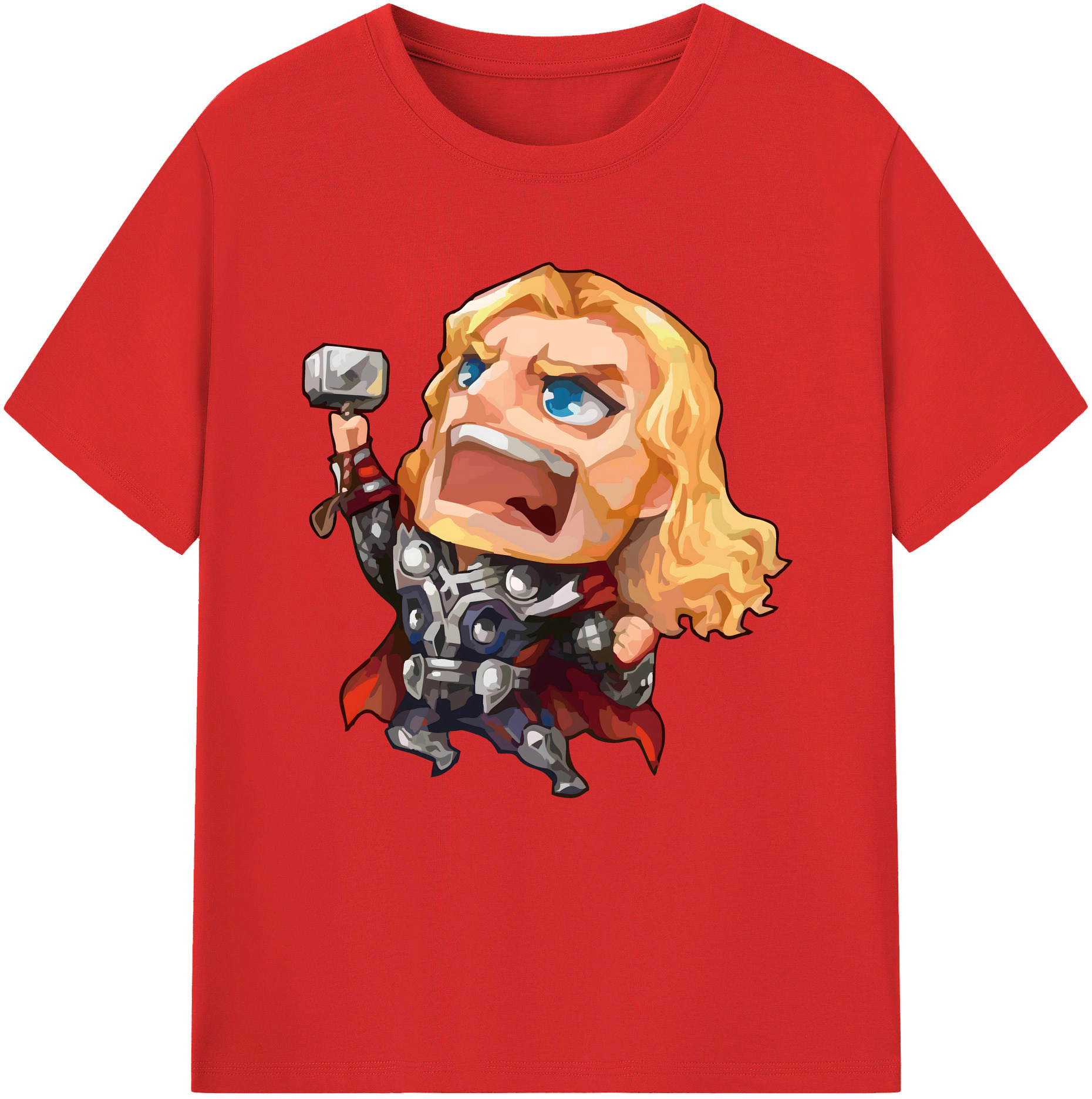 （画像用） アベンジャーズ The Avengers 綿100％半袖Tシャツ（フロントプリント）