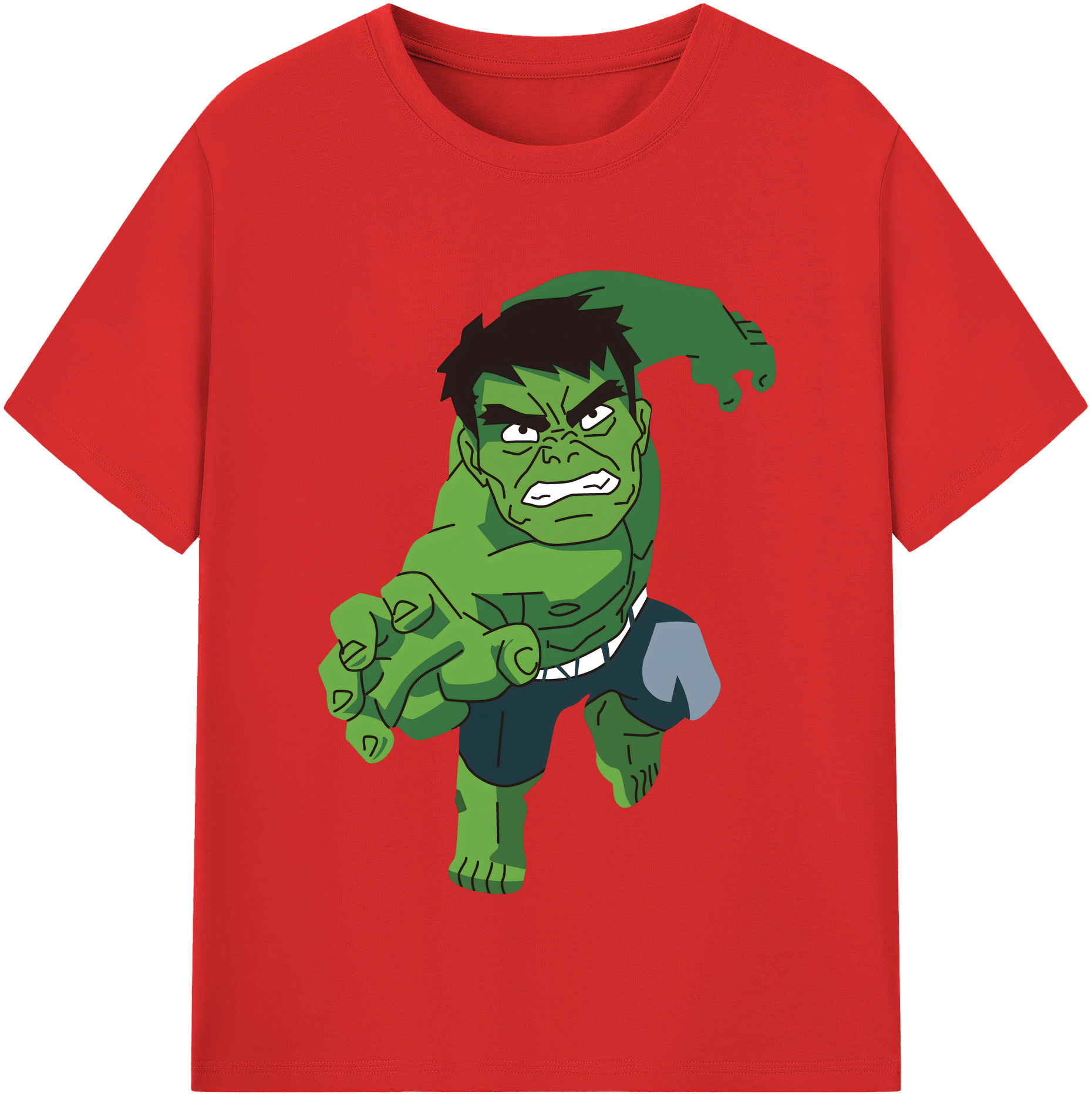 （画像用） アベンジャーズ The Avengers 綿100％半袖Tシャツ（フロントプリント）