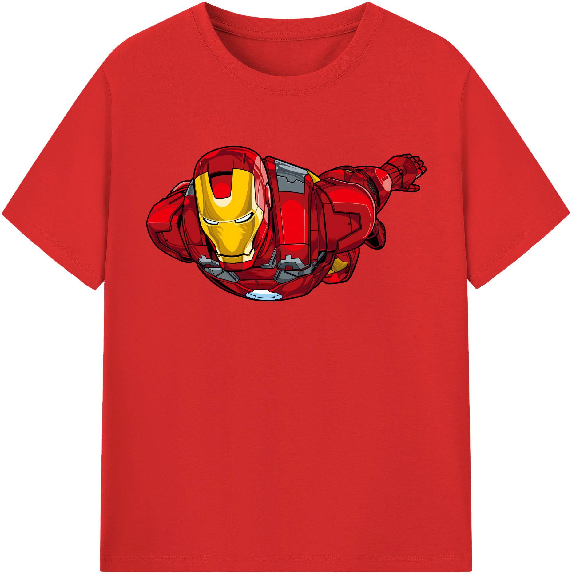 （画像用） アベンジャーズ The Avengers 綿100％半袖Tシャツ（フロントプリント）