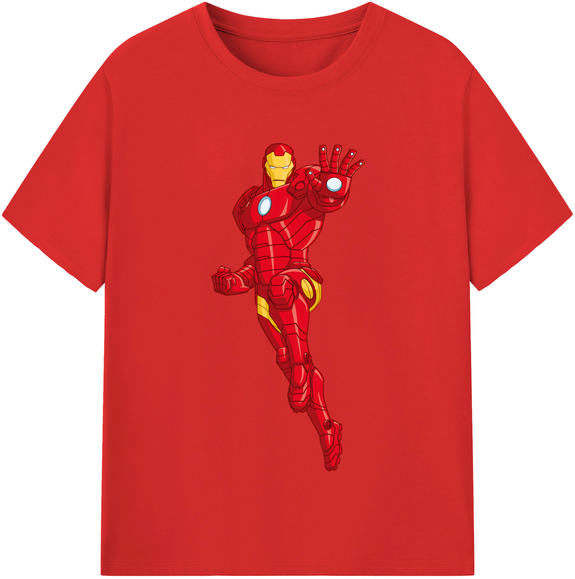 （画像用） アベンジャーズ The Avengers 綿100％半袖Tシャツ（フロントプリント）