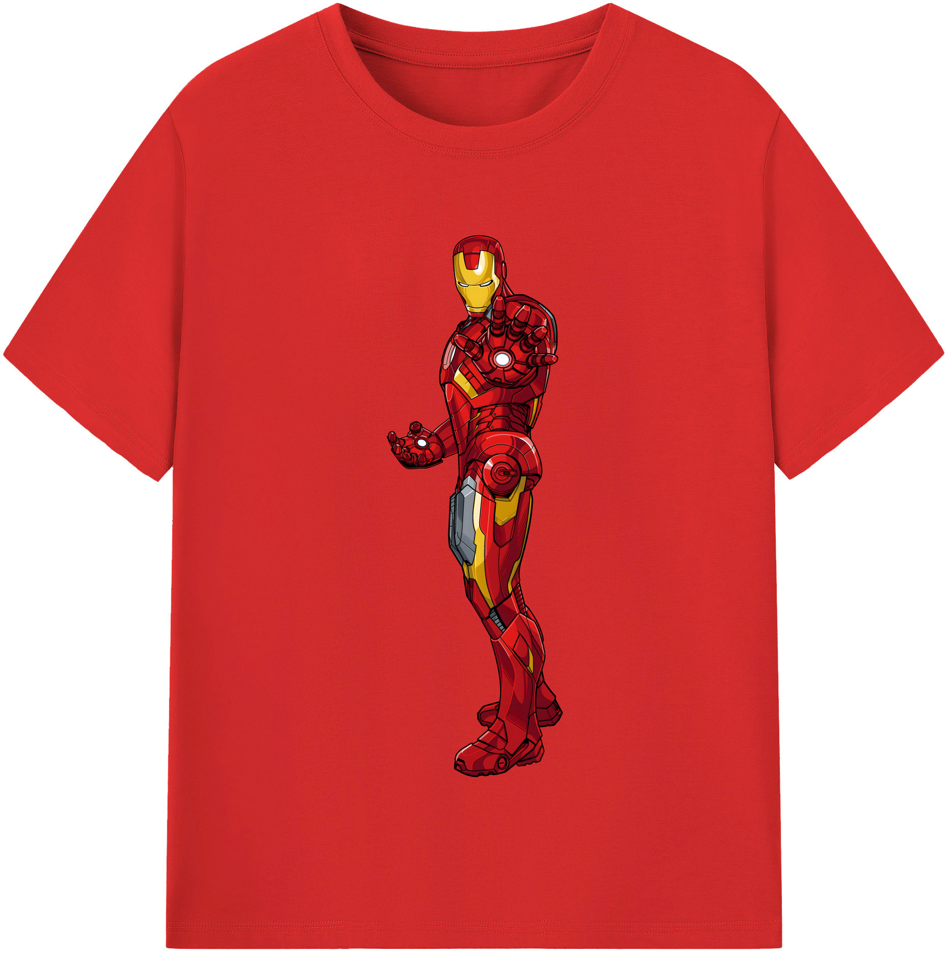（画像用） アベンジャーズ The Avengers 綿100％半袖Tシャツ（フロントプリント）