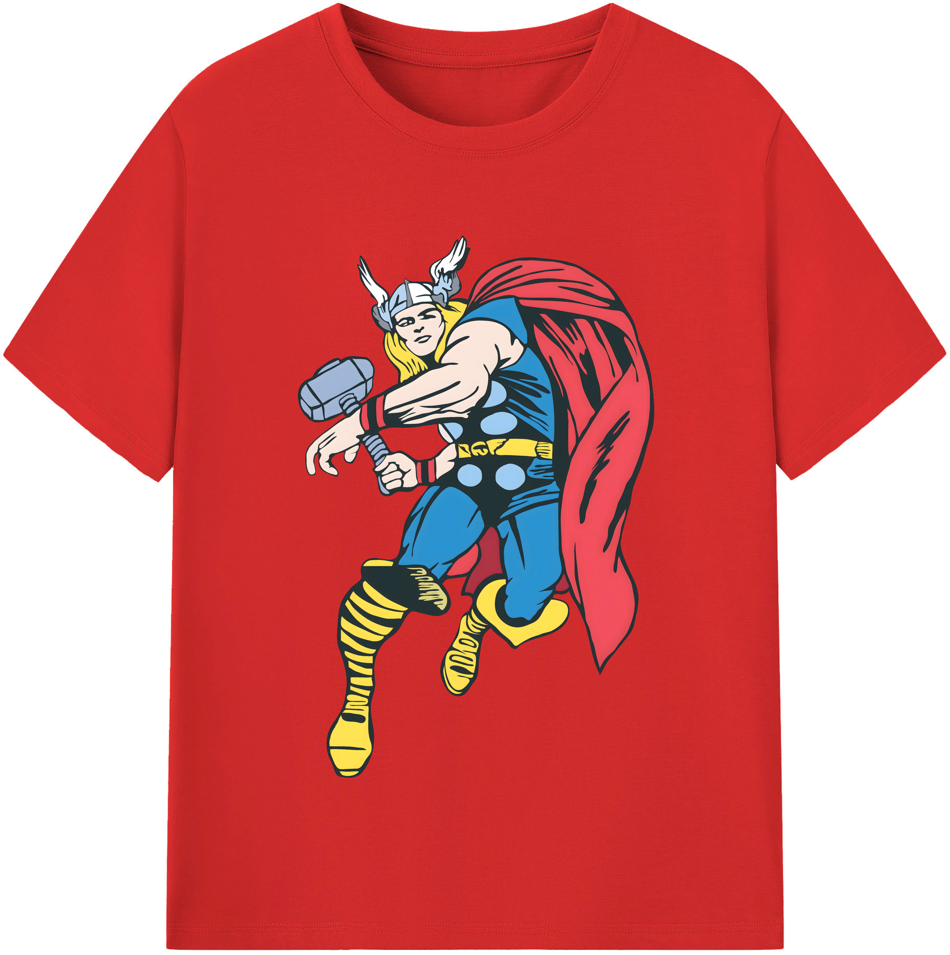 （画像用） アベンジャーズ The Avengers 綿100％半袖Tシャツ（フロントプリント）