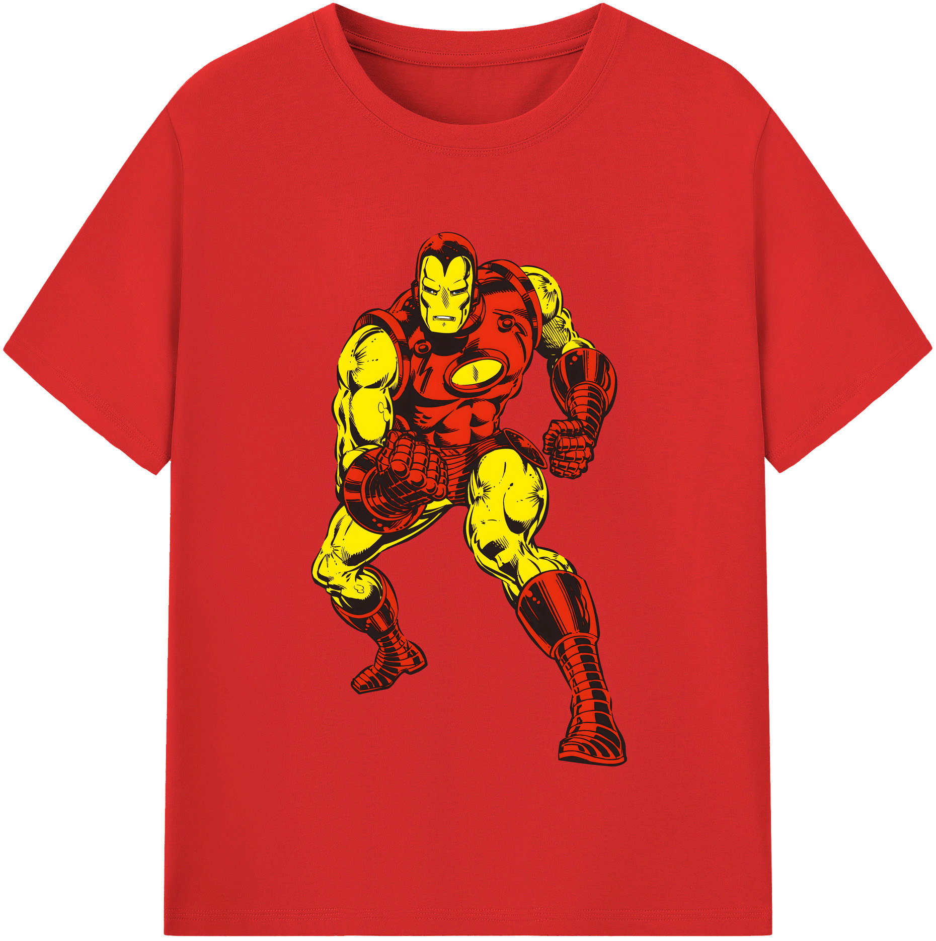 （画像用） アベンジャーズ The Avengers 綿100％半袖Tシャツ（フロントプリント）